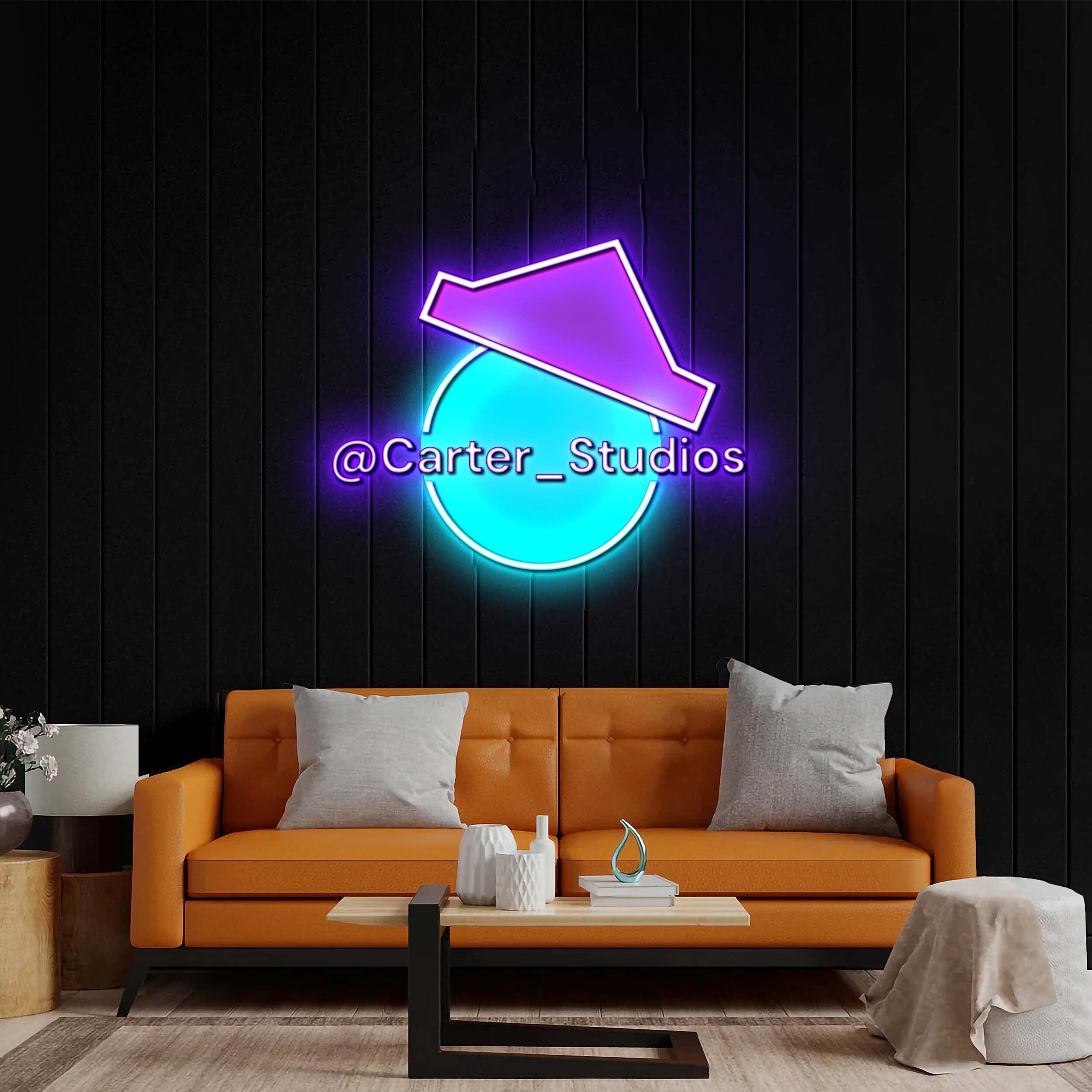 Carter Studios - Premium Neon Artwork