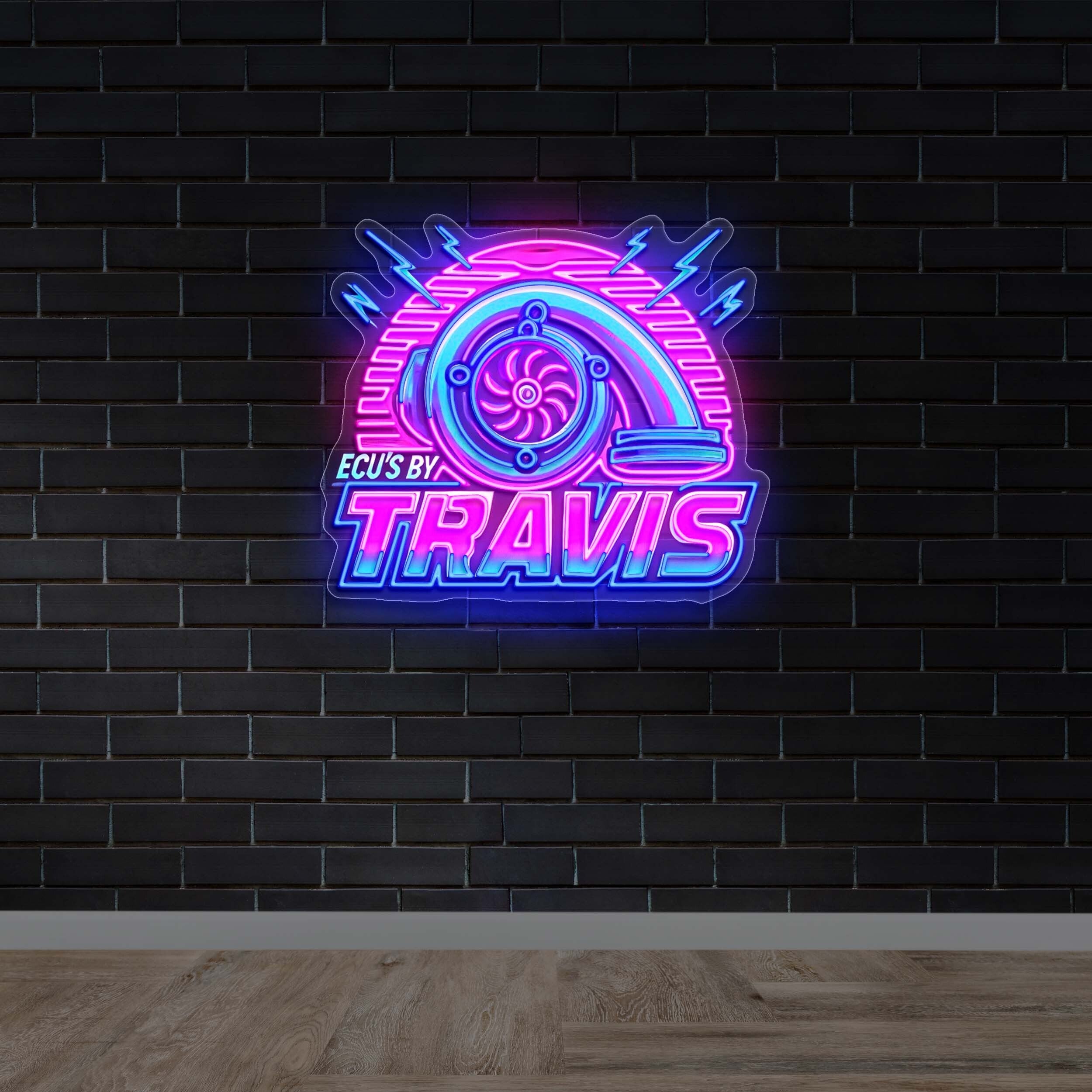 TRAVIS | 2nd Version - Premium Neon Artwork
