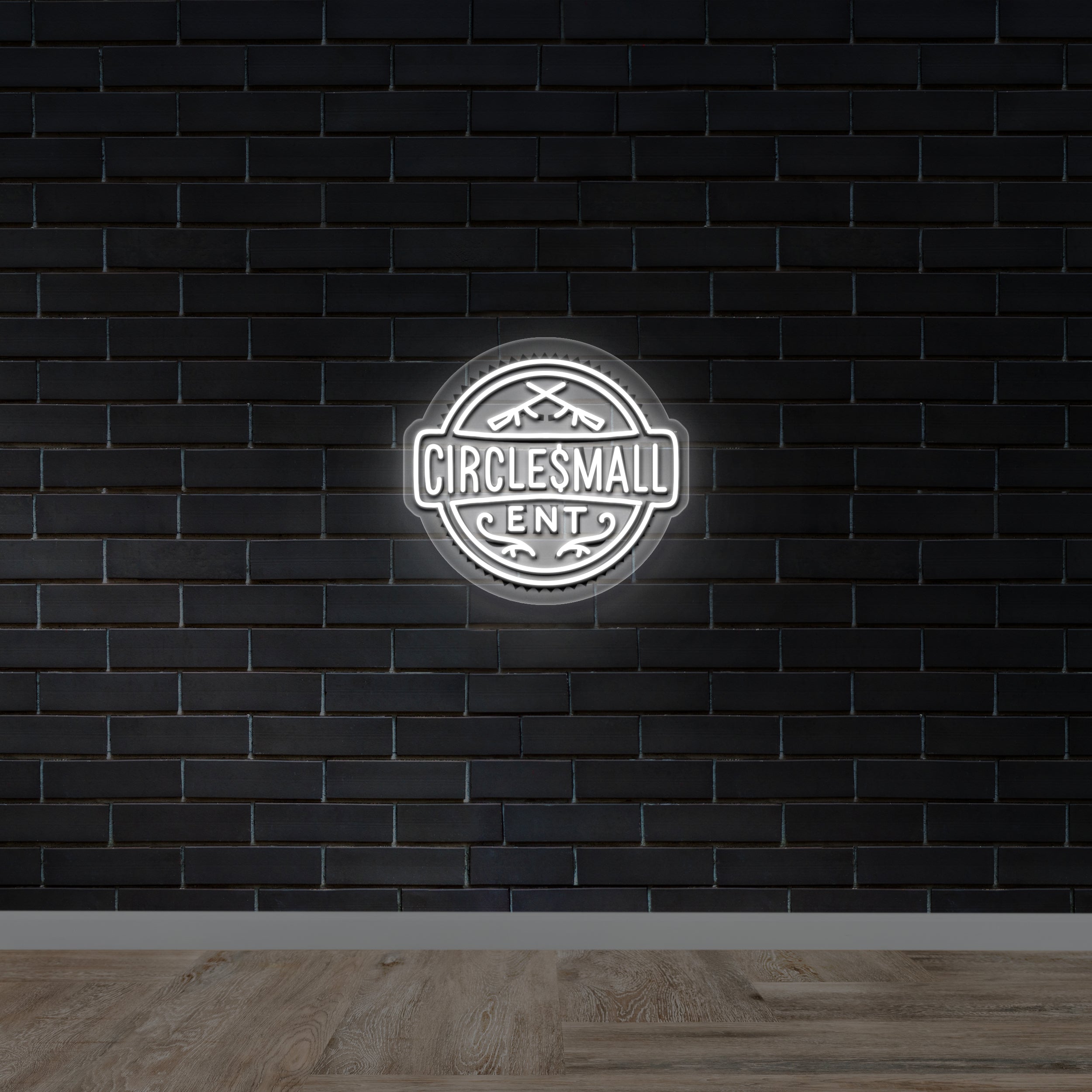 CIRCLESMALL ENT - Premium Neon Artwork