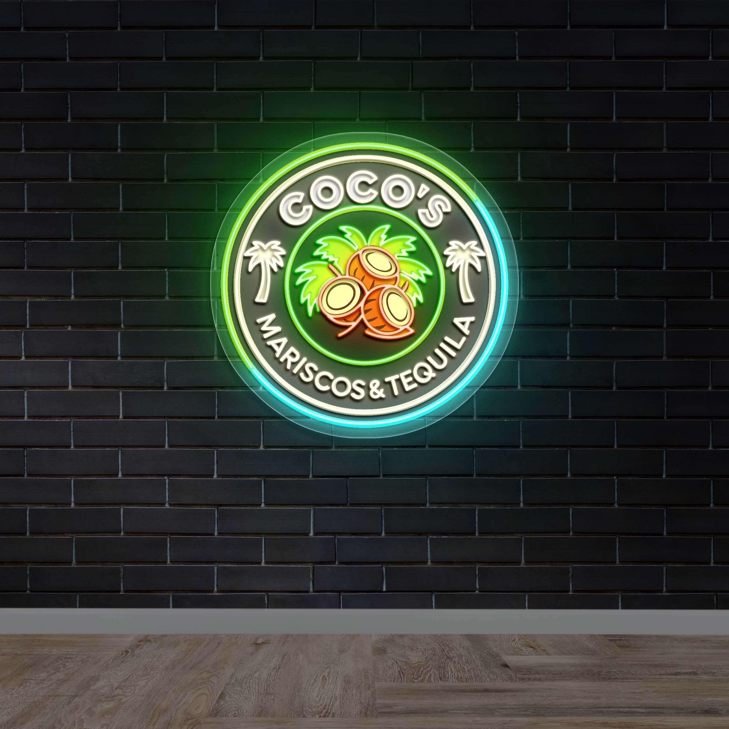 Coco’s Mariscos & Tequila - Premium Neon Artwork