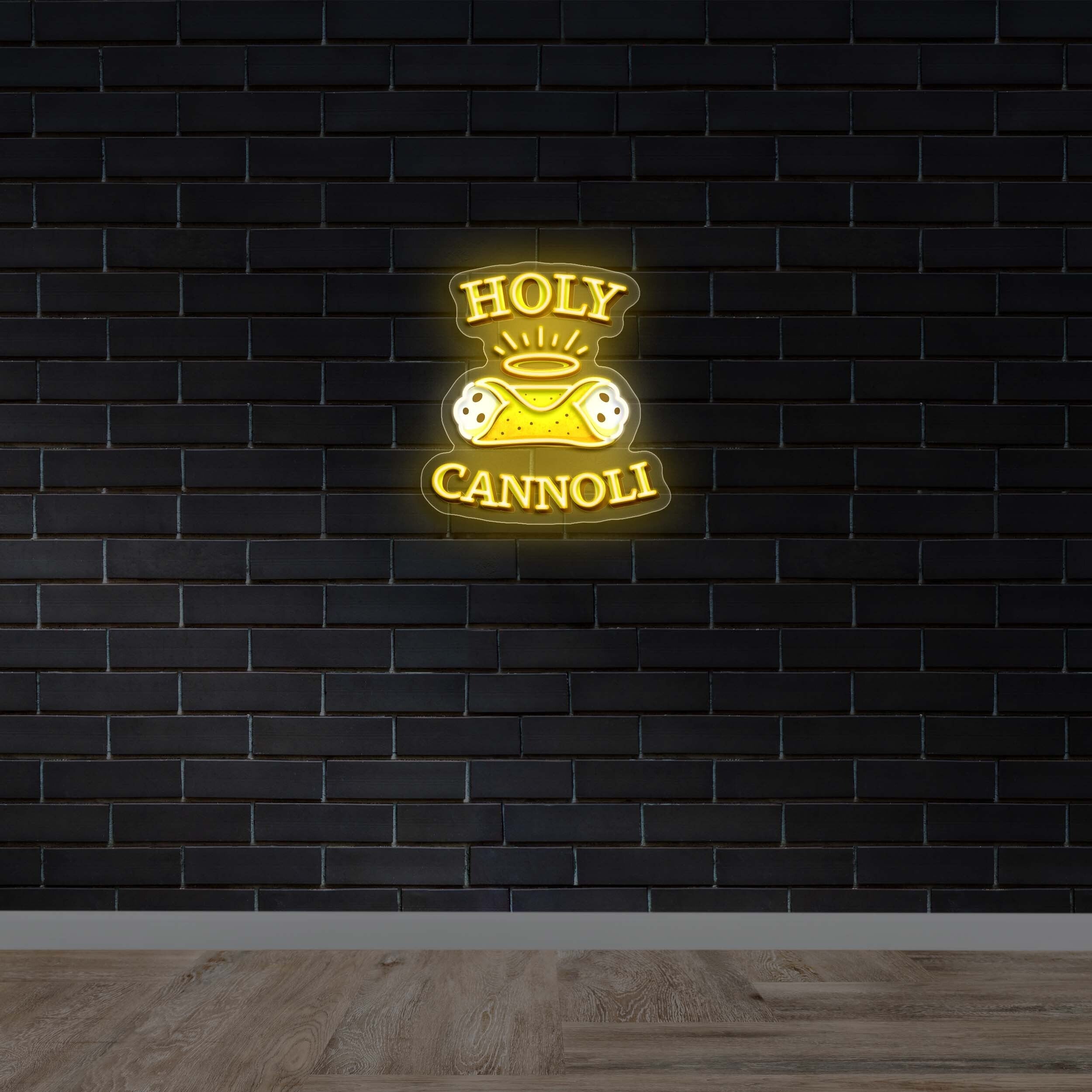 HOLY CANNOLI - Premium Neon Artwork