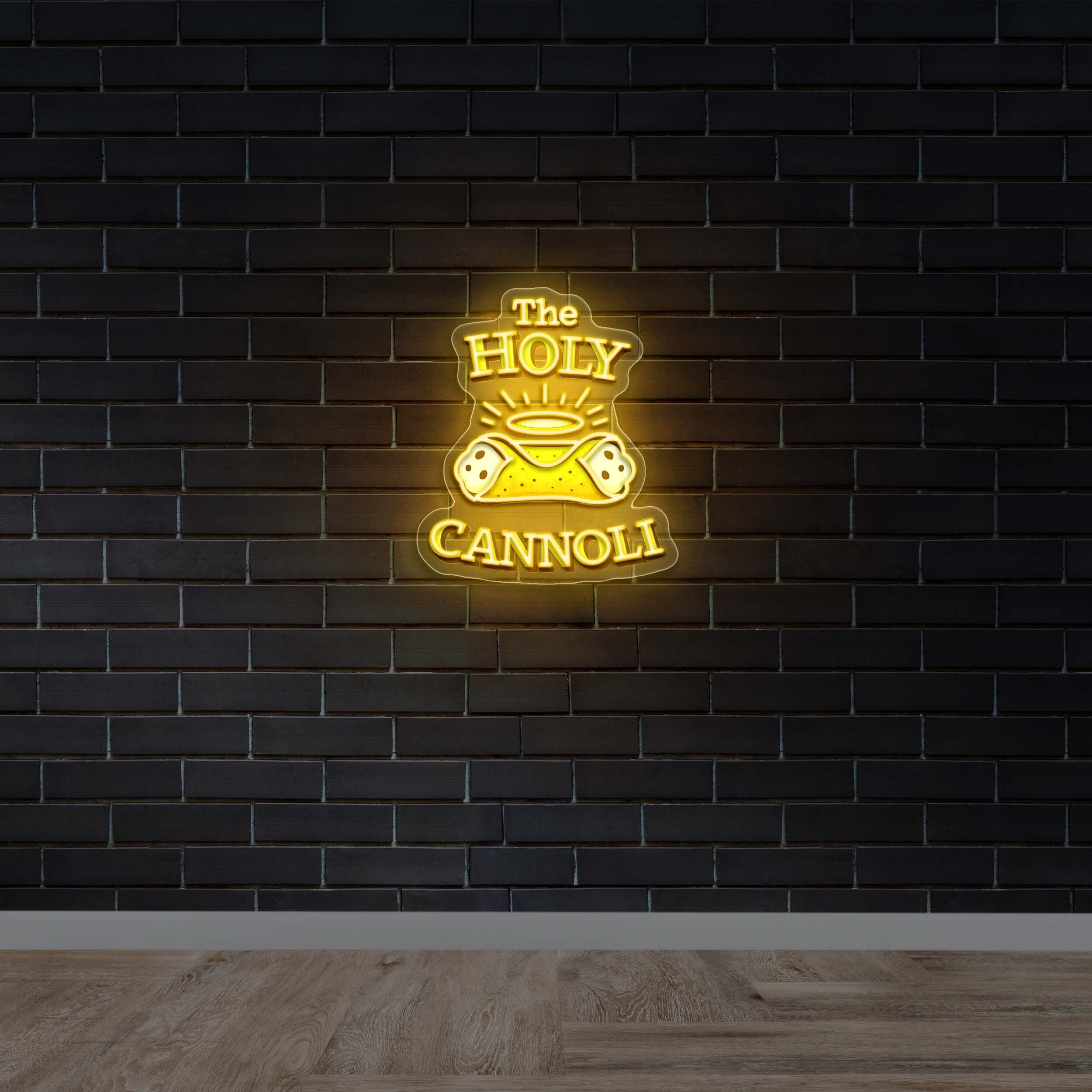 The Holy Cannoli - Premium Neon Artwork