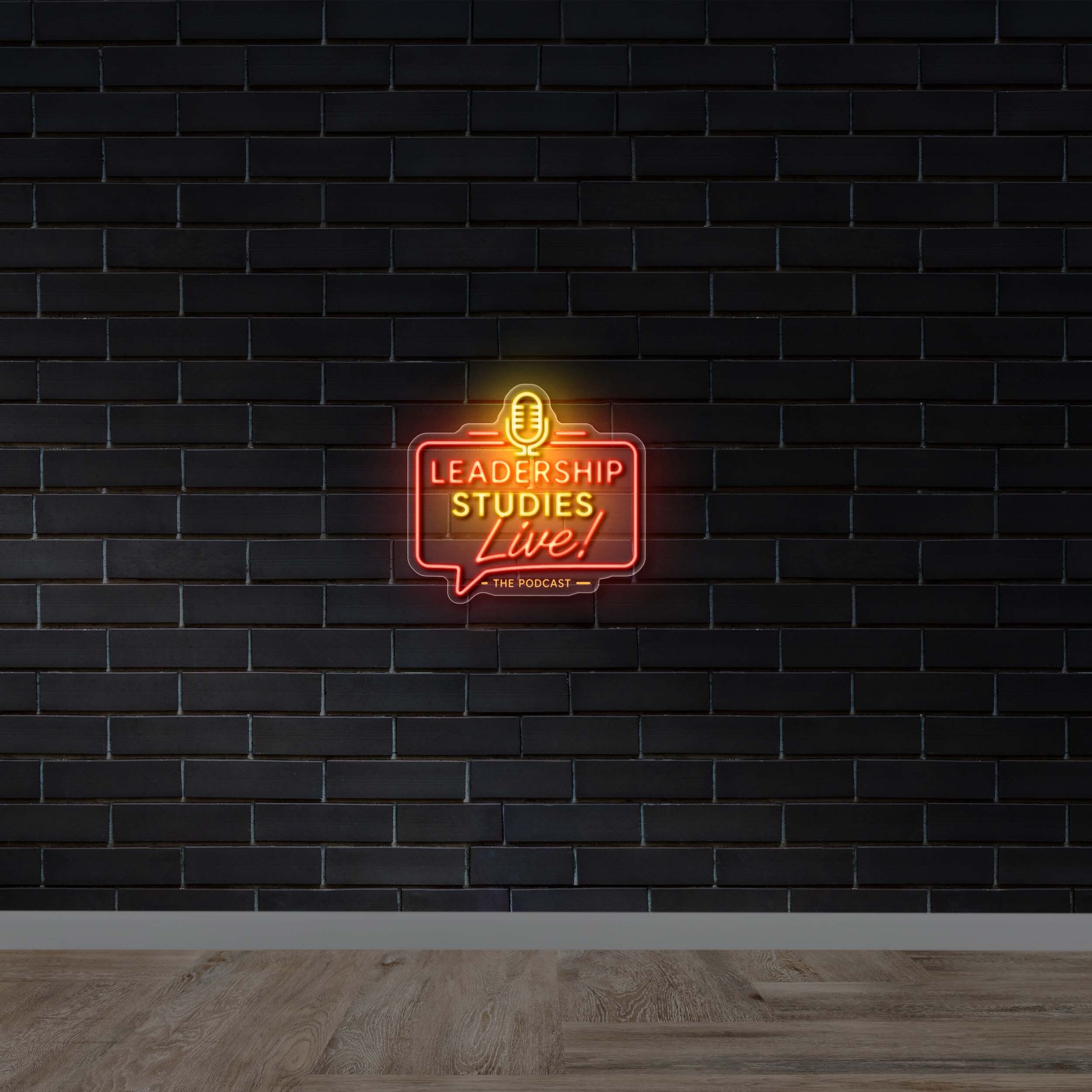 Leadership Studies Live - Premium Neon Artwork