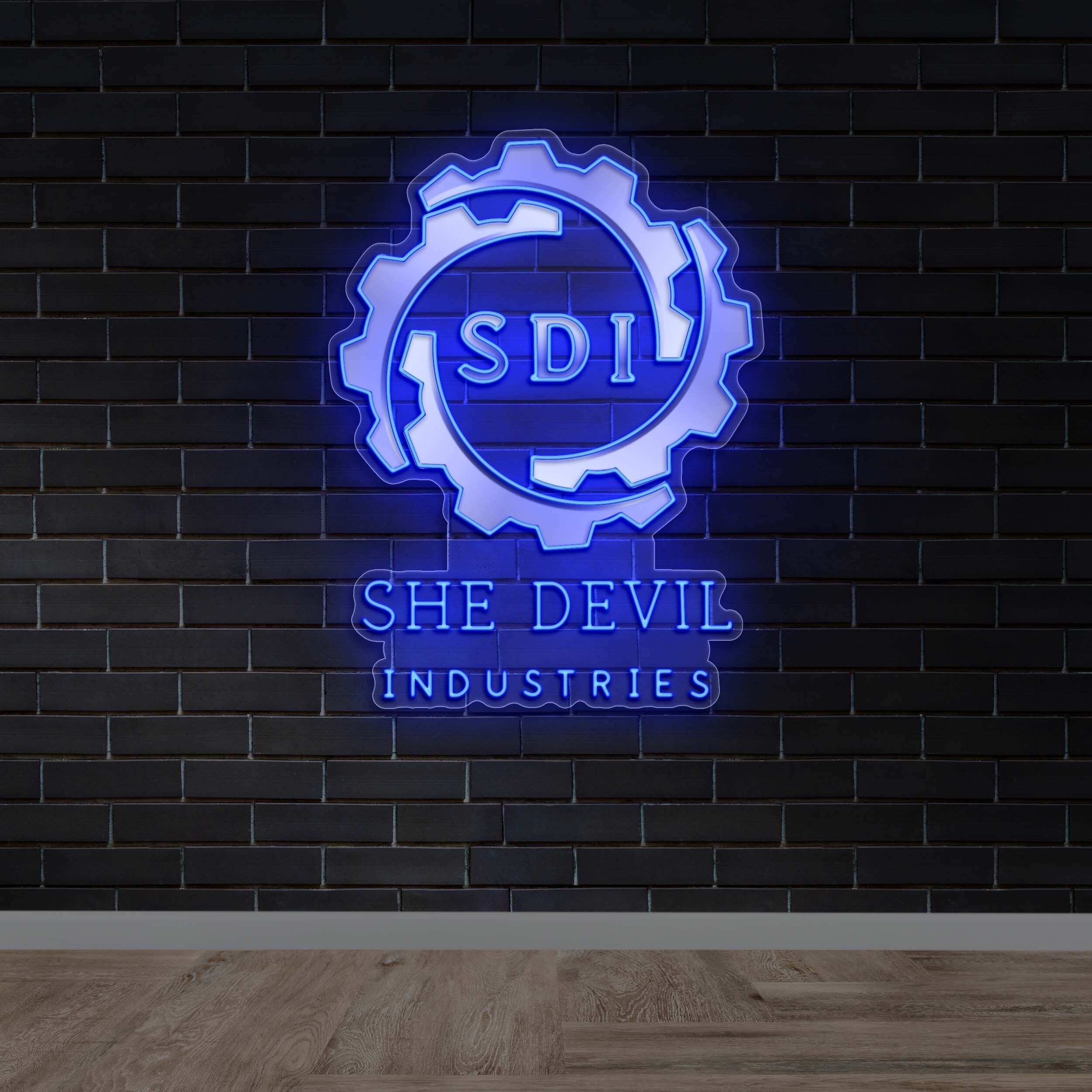 SHE DEVIL INDUSTRIES - Premium Neon Artwork