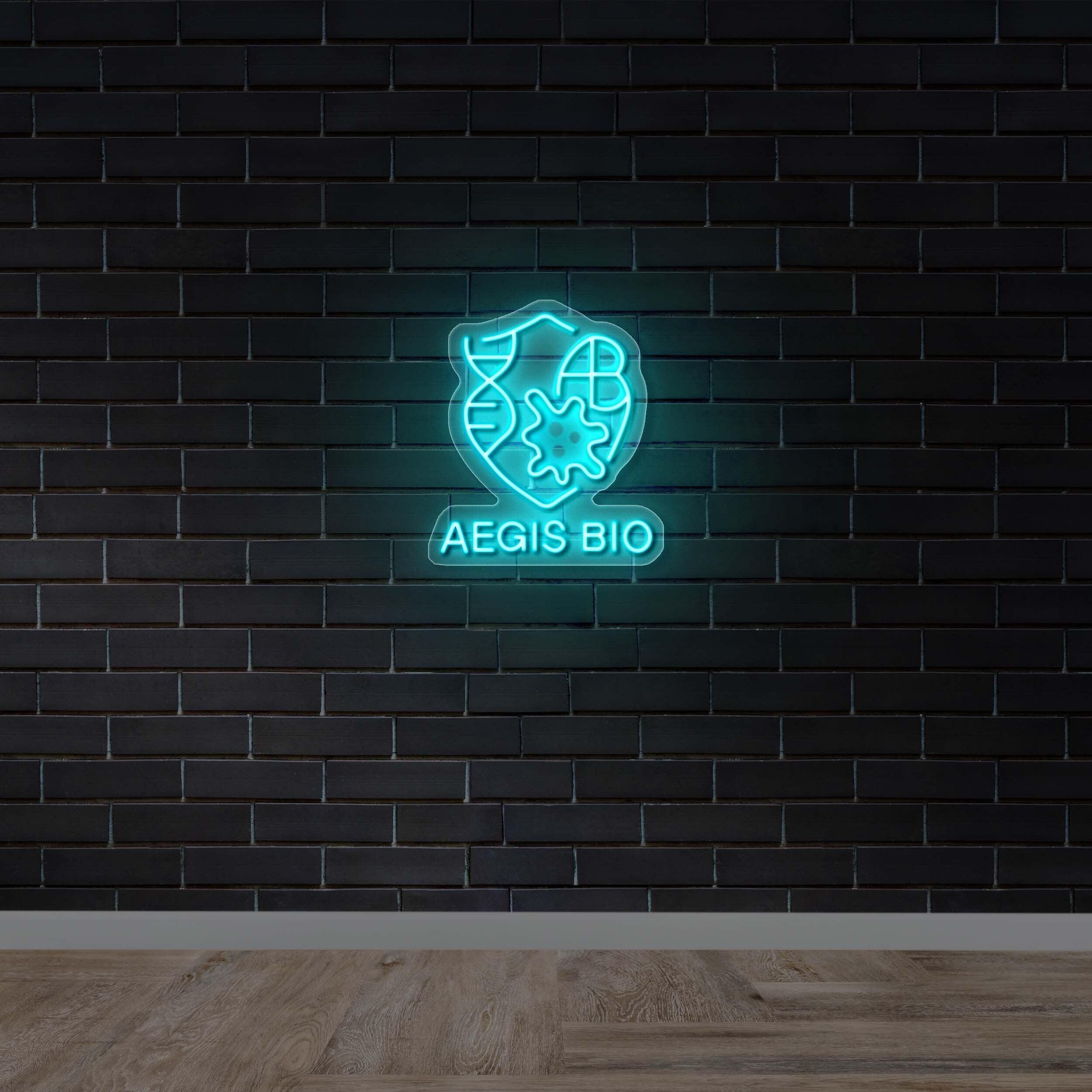 AEGIS BIO - Premium Neon Artwork