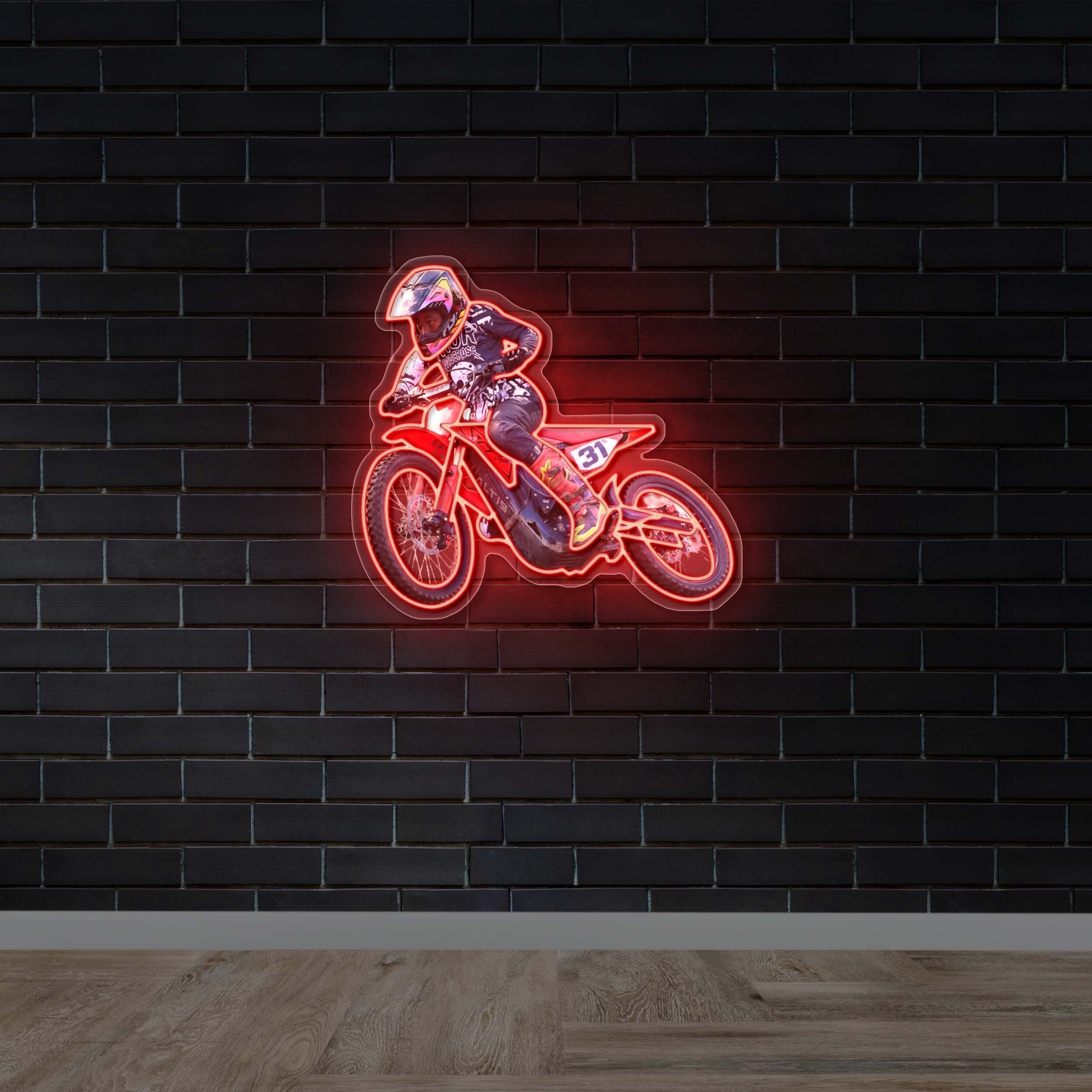 Racer - Premium Neon Artwork