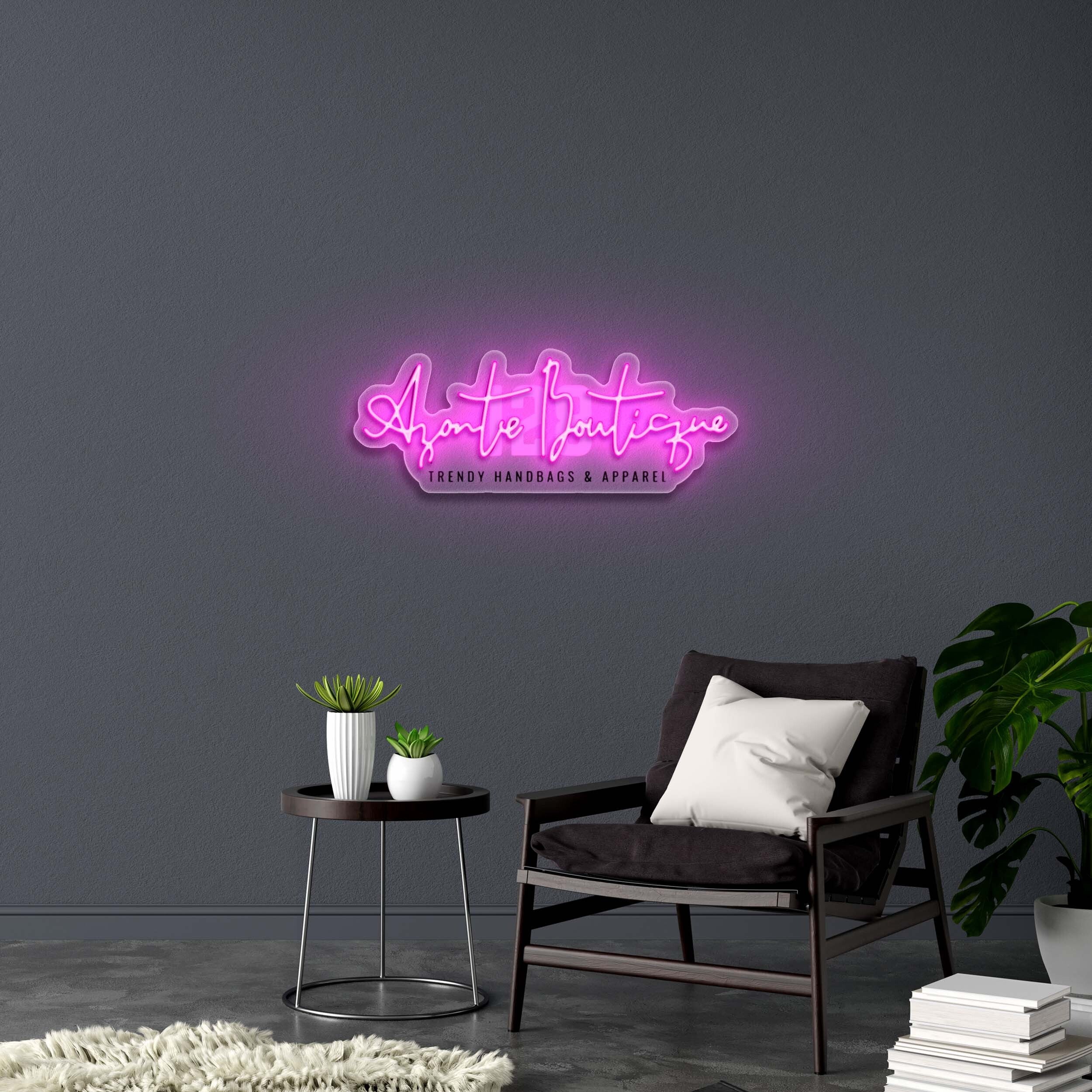Azontee128boutique - Premium Neon Artwork