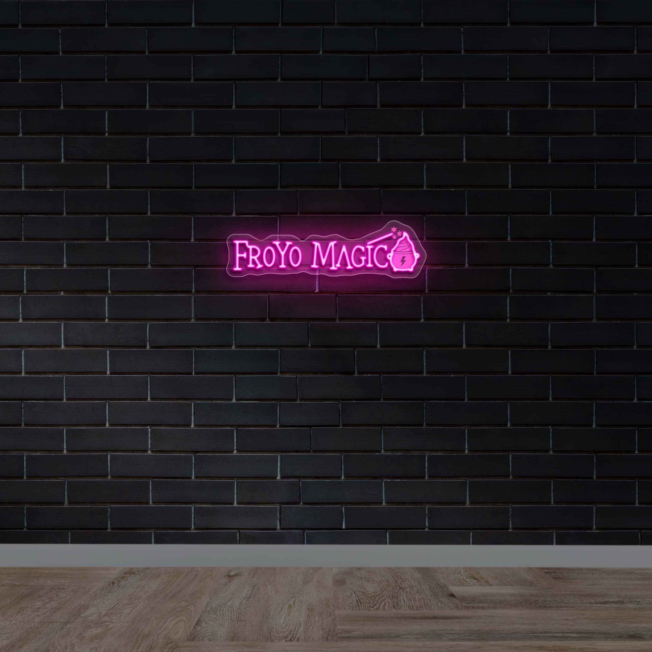 Froyo Magic - Premium Neon Artwork
