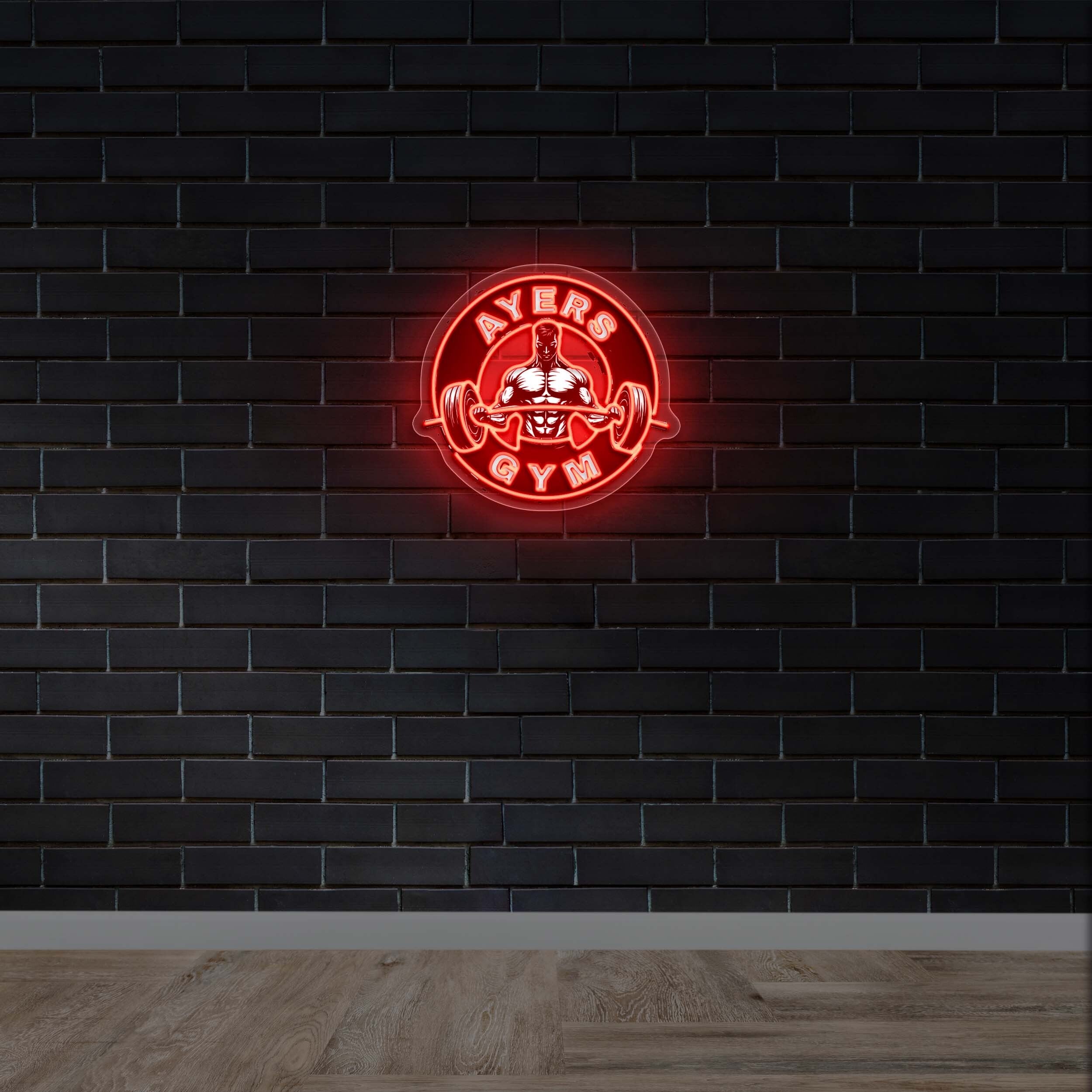 Ayers Gym - Premium Neon Artwork