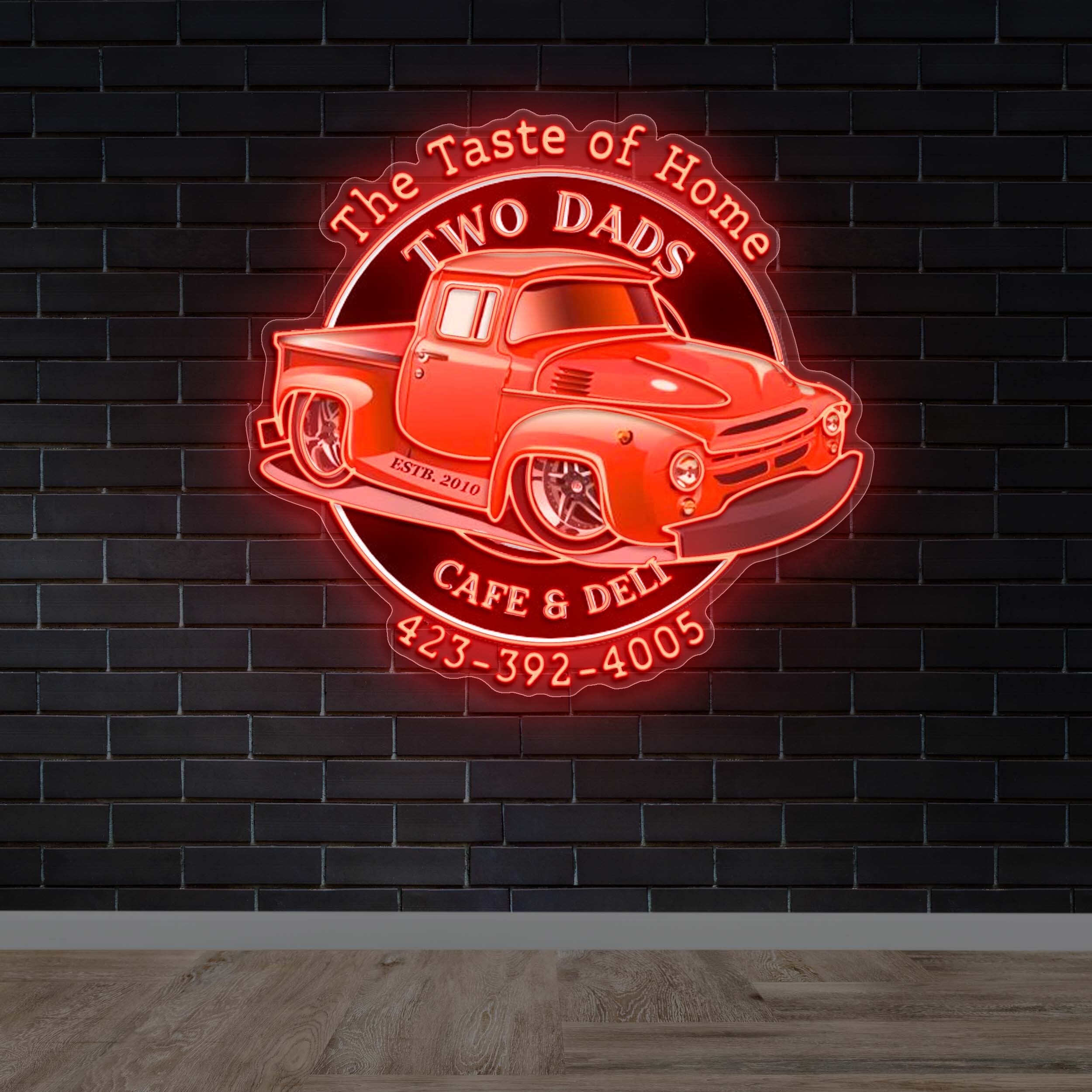 The Taste of Home - Premium Neon Artwork