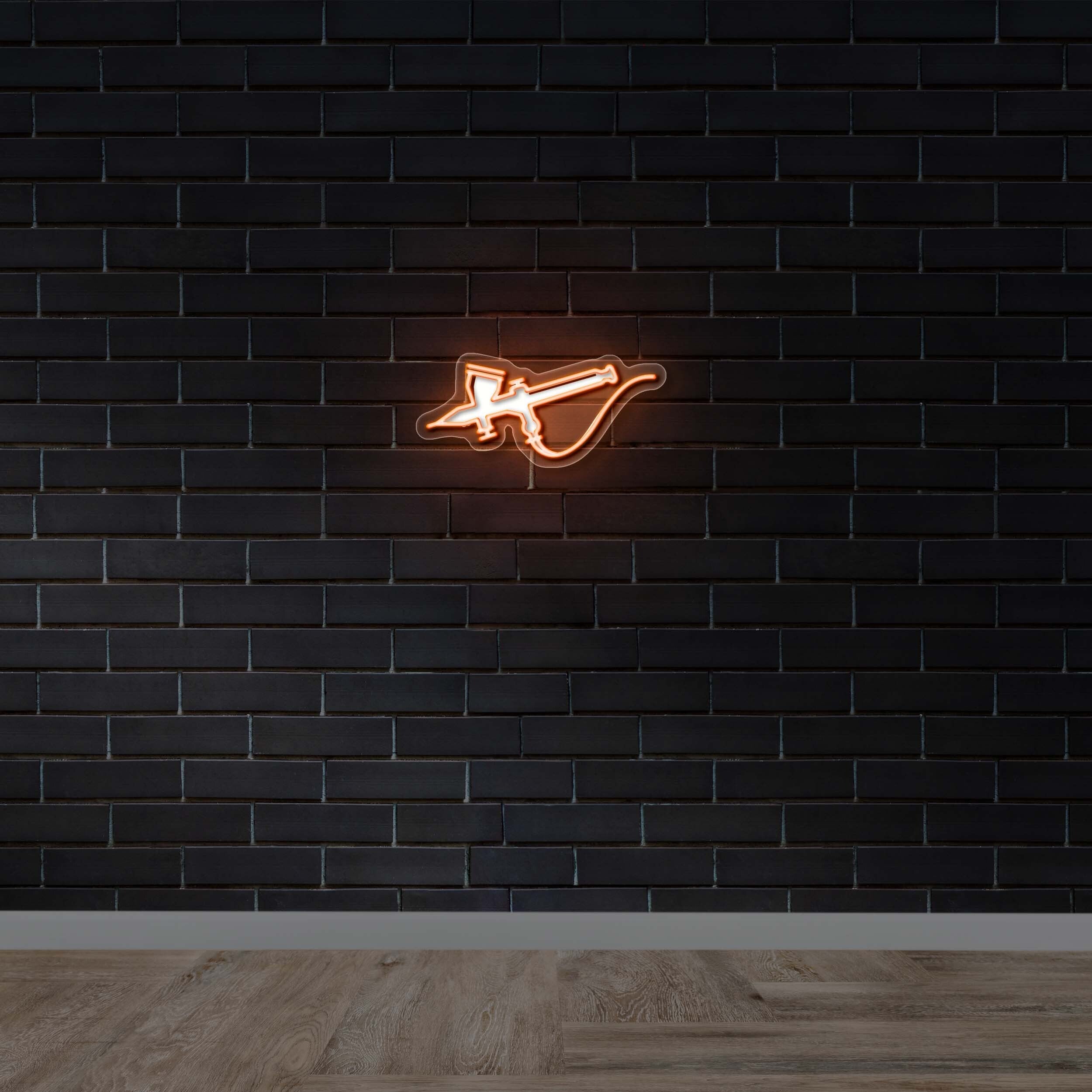 Airbrush Gun - Premium Neon Artwork