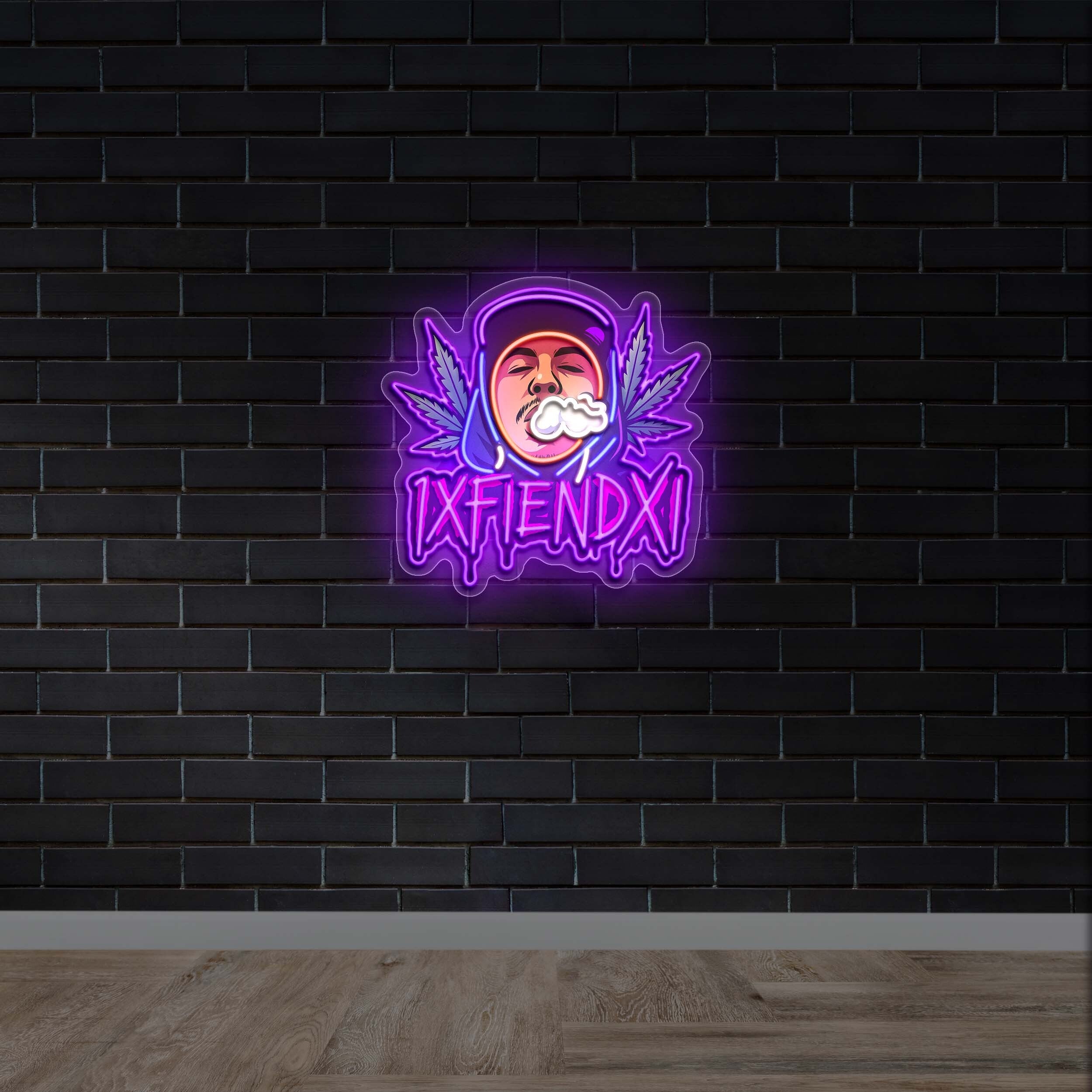 1XFIENDXI - Premium Neon Artwork
