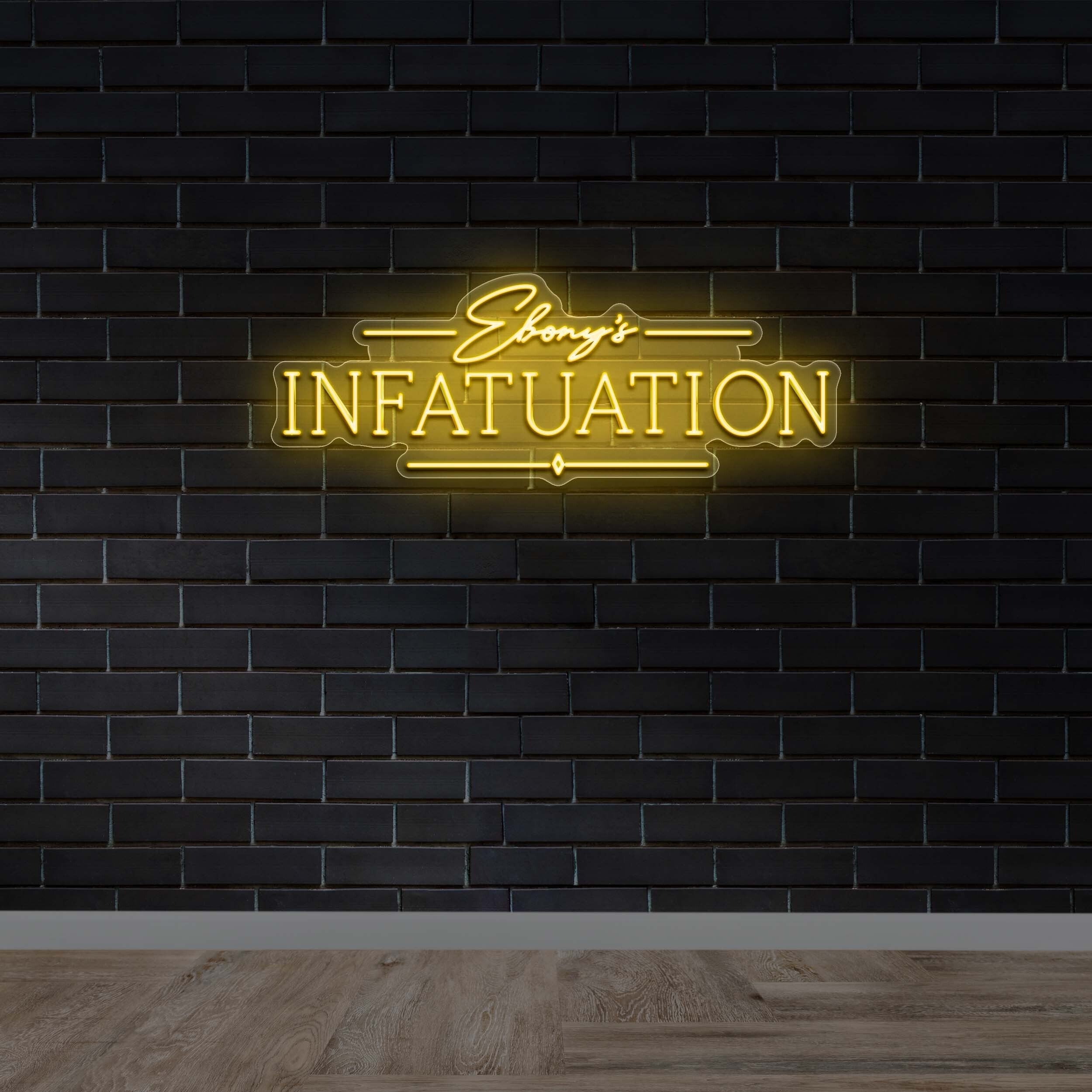 Ebony's Infatuation -
Premium Neon Artwork