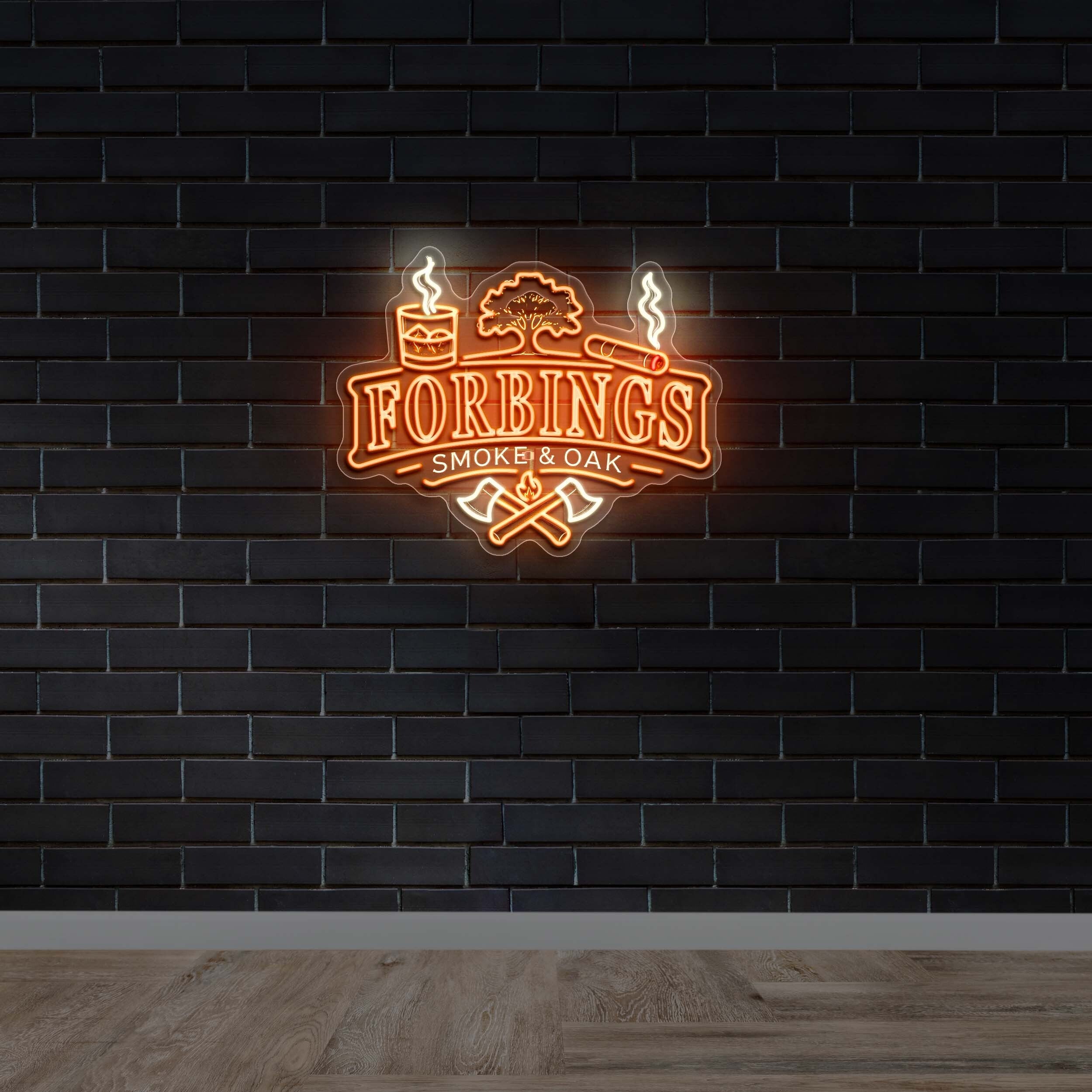 FORBINGS - Premium Neon Artwork