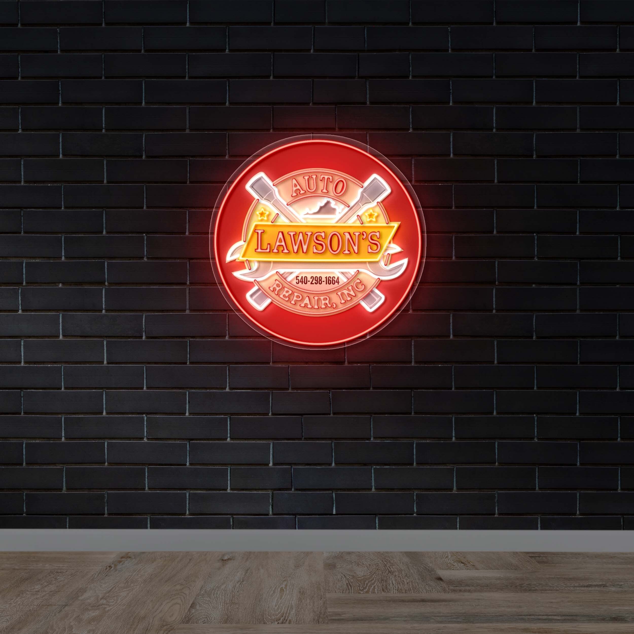 Lawson’s Auto Repair, Inc - Premium Neon Artwork