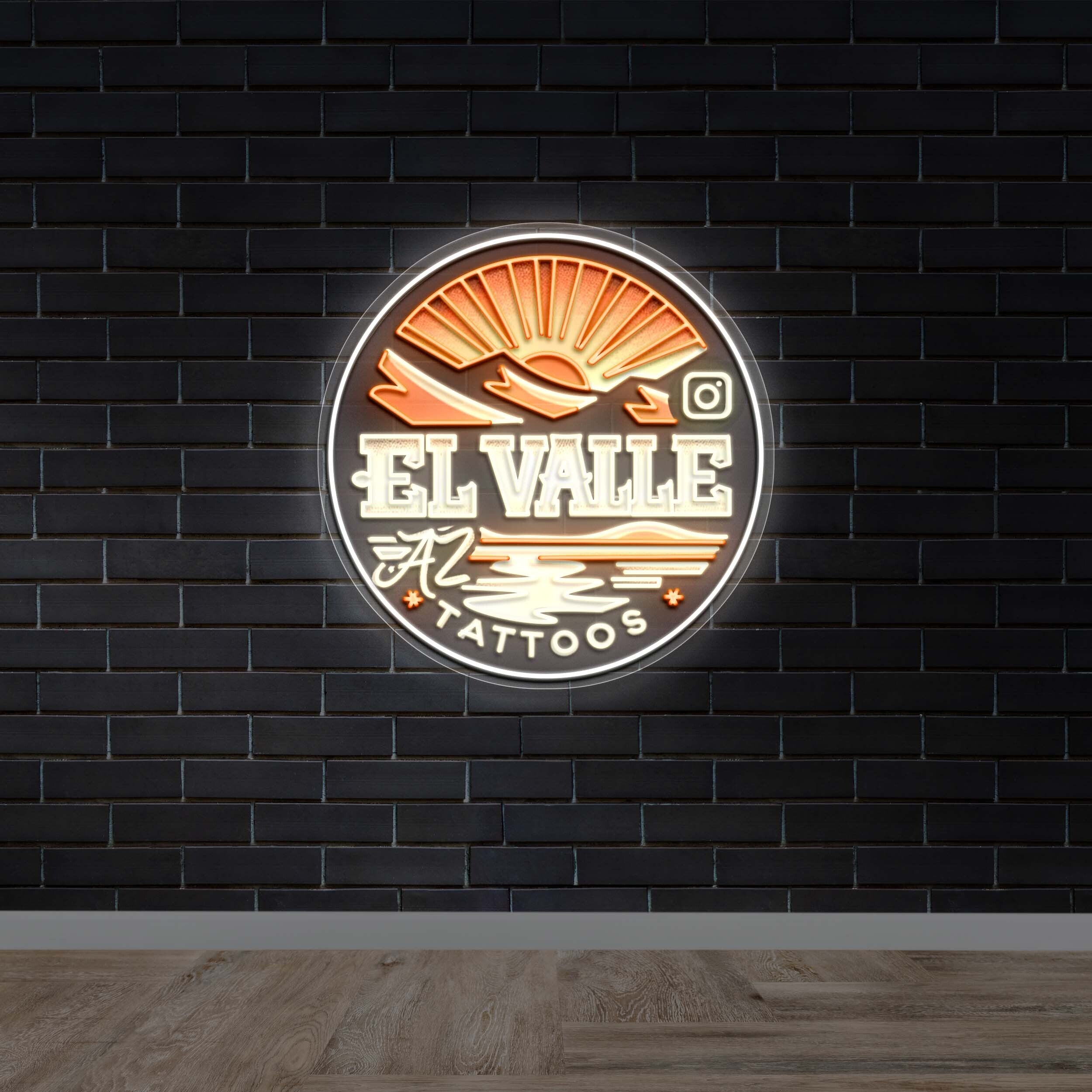 EL VALLE - Premium Neon Artwork
