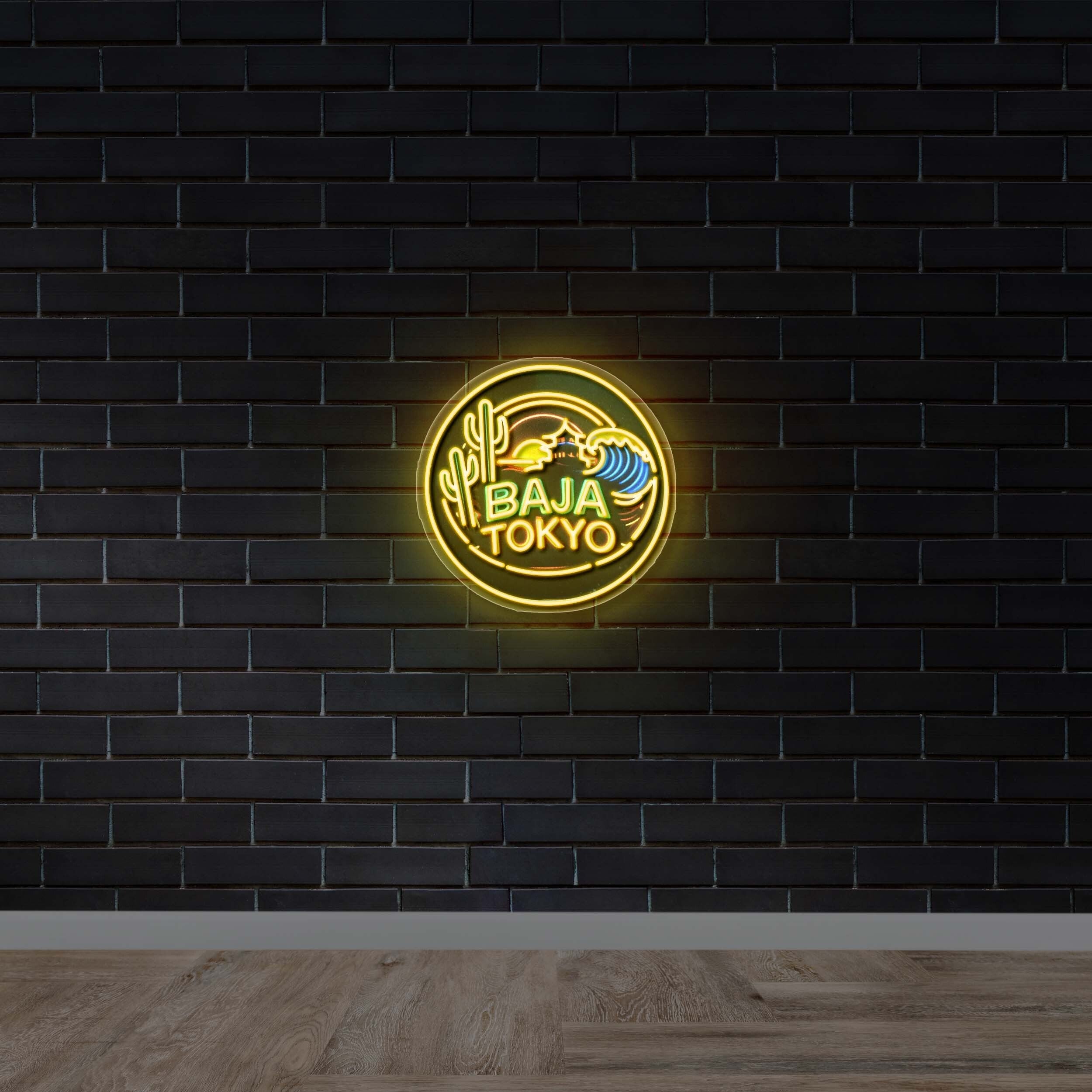BAJA TOKYO - Premium Neon Artwork