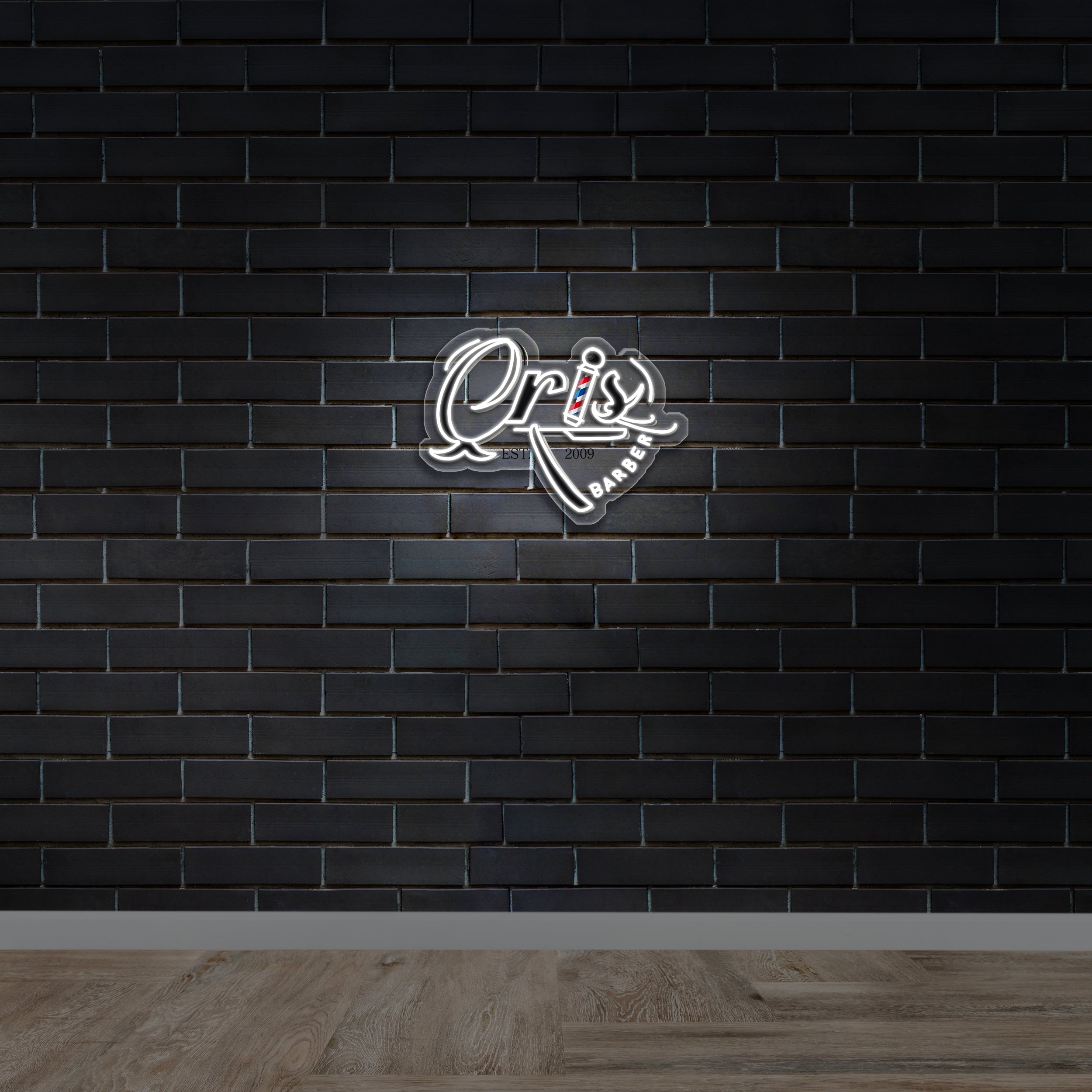 CRIS BARBER - Premium Neon Artwork