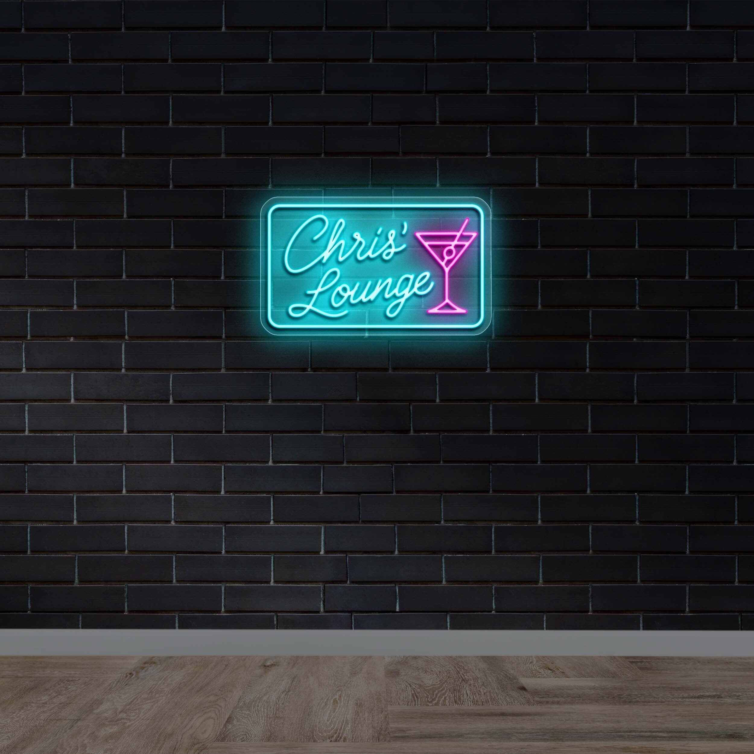 Chris' Lounge - Premium Neon Artwork