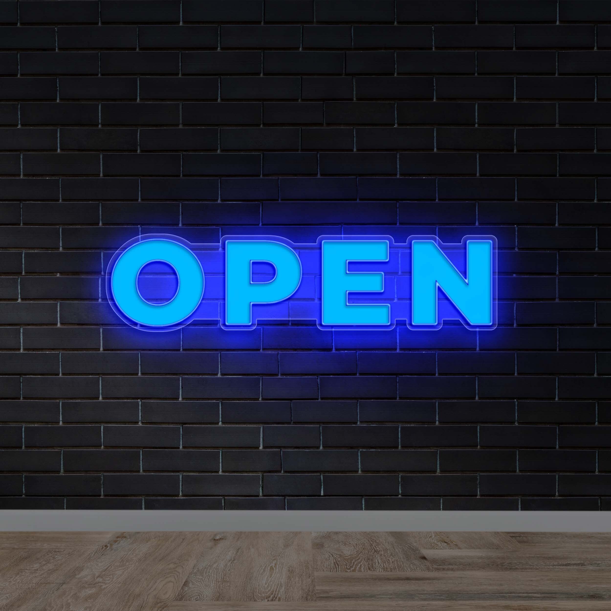 OPEN - Premium Neon Artwork