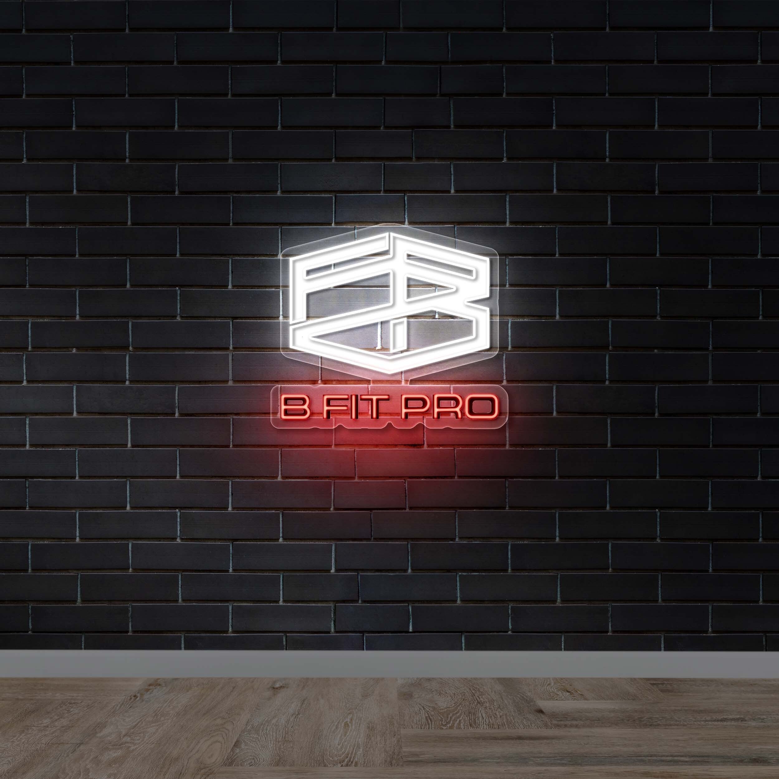 B FIT PRO - Premium Neon Artwork