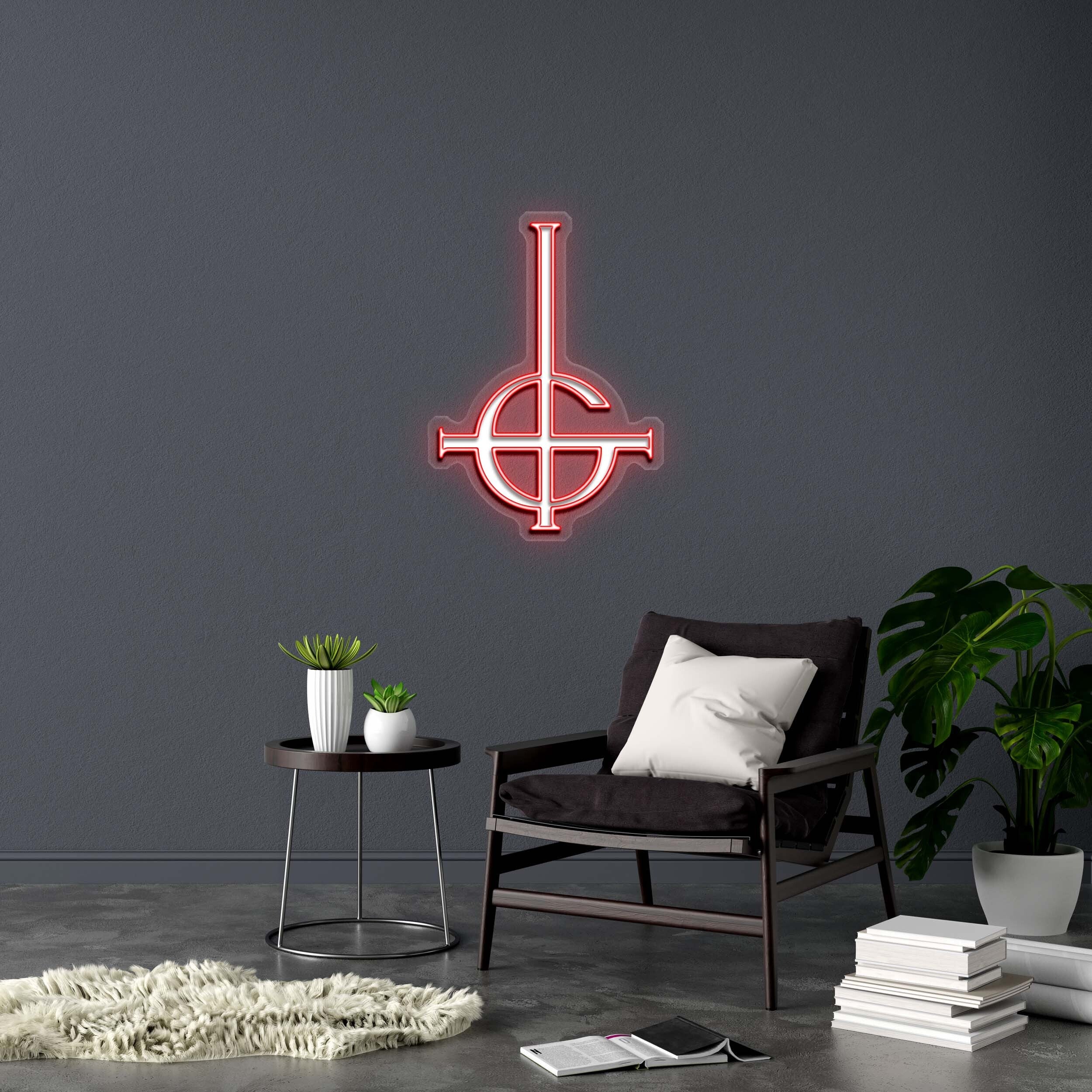 Grucifix - Premium Neon Artwork
