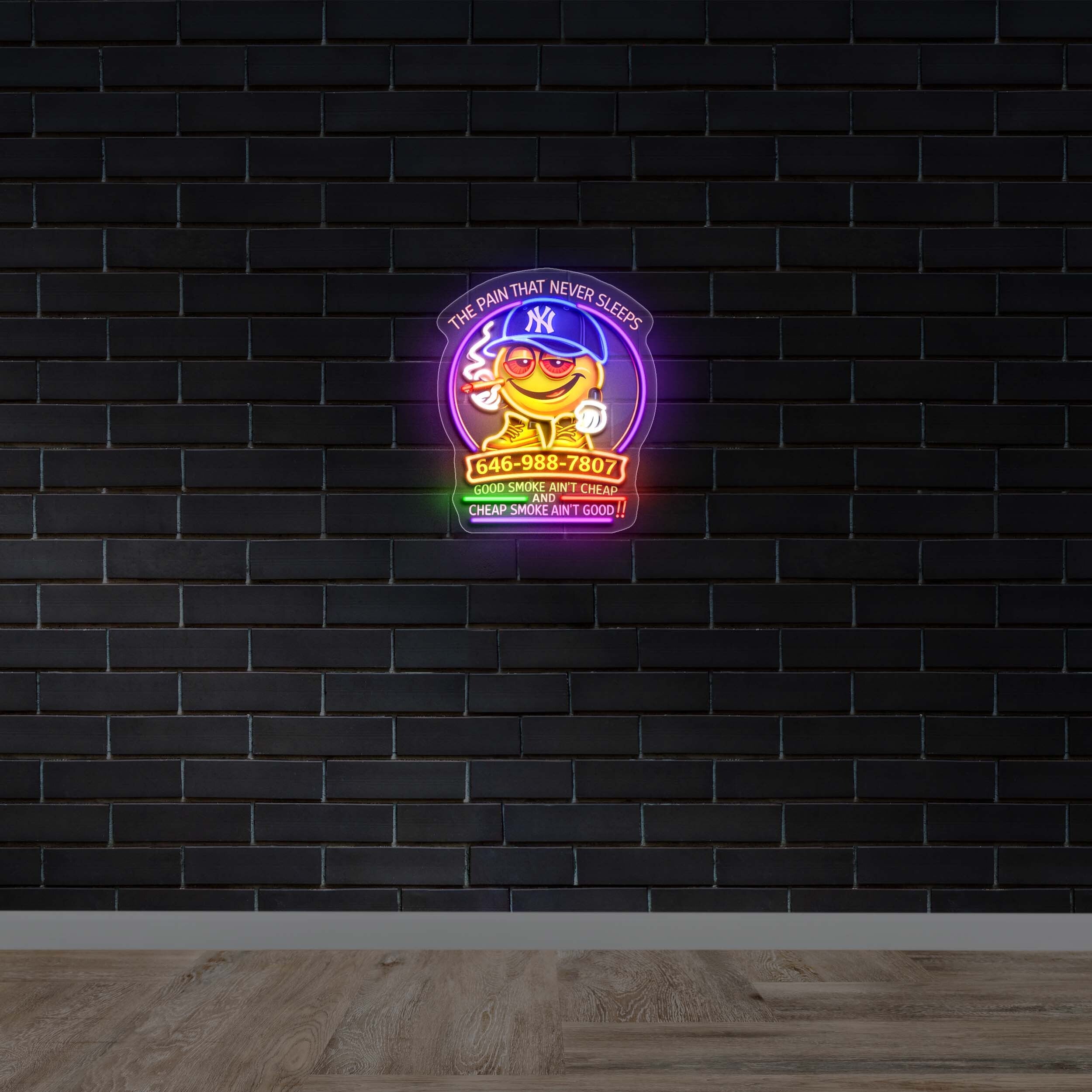 646-988-7807 - Premium Neon Artwork