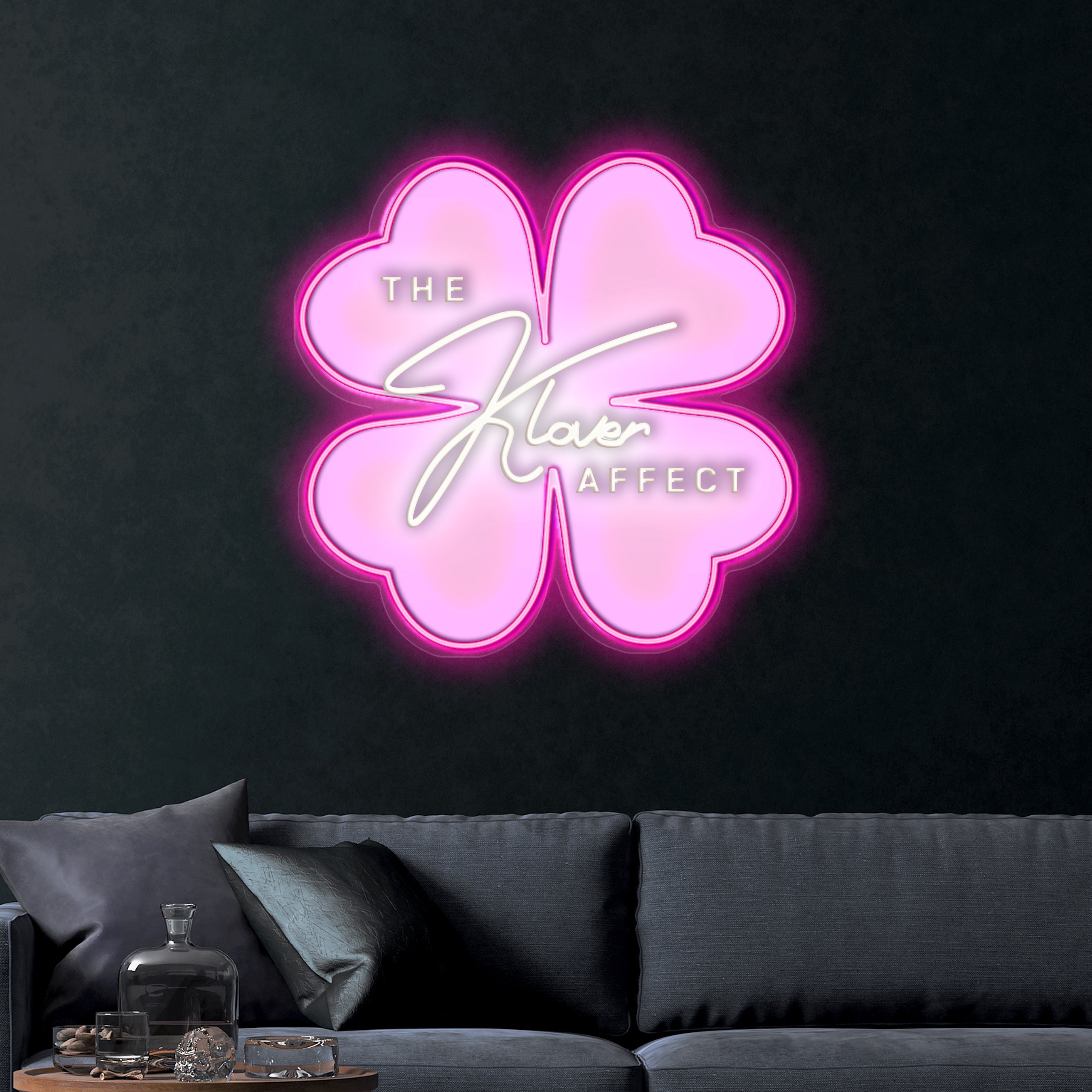 The Klover Affect – Premium Neon Artwork