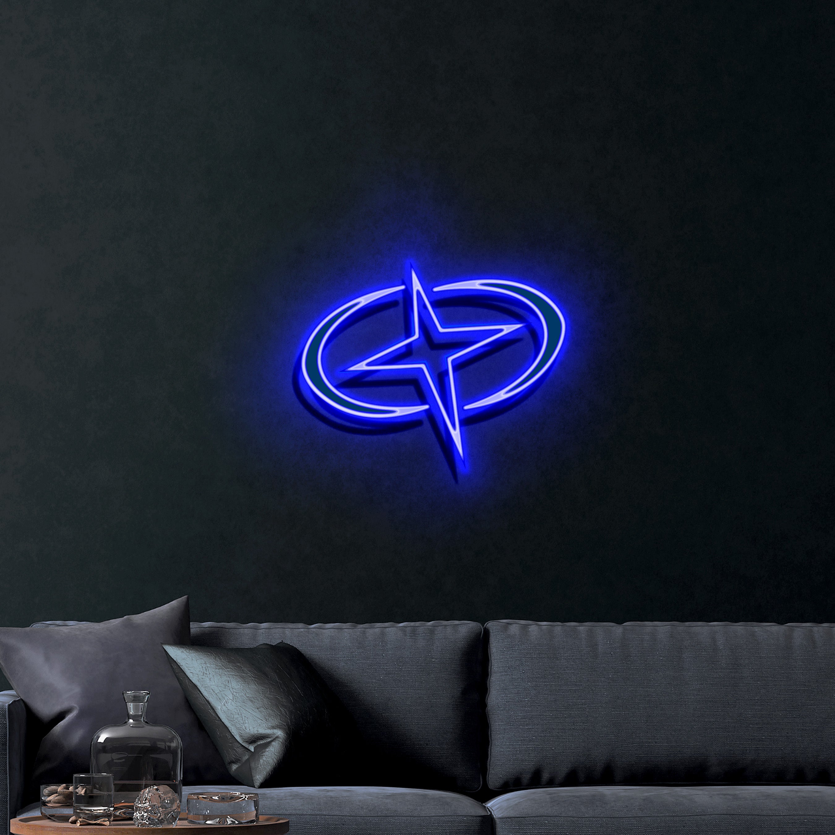 GEMLUX (Logo only) – Premium Neon Artwork