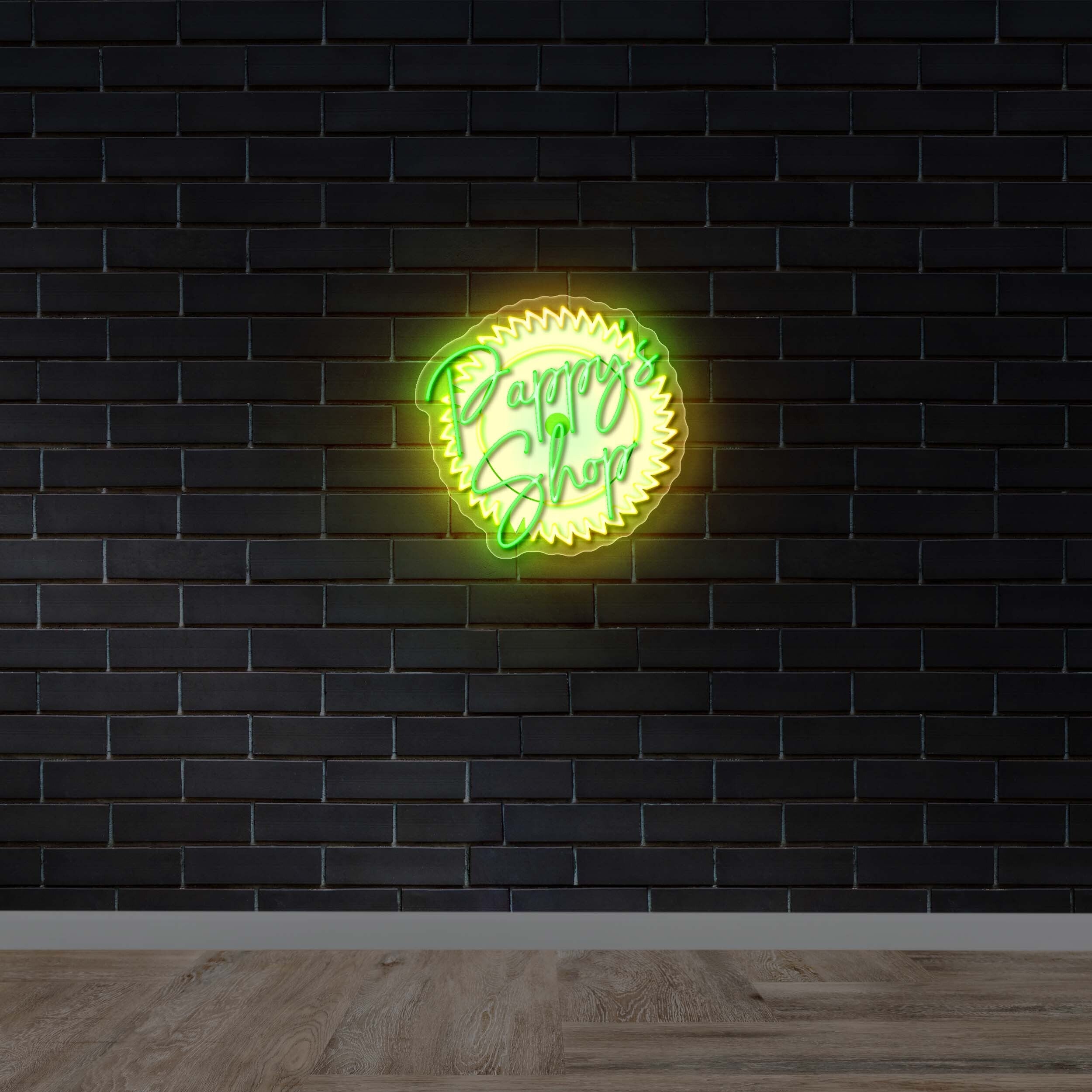 Pappy’s Shop - Premium Neon Artwork