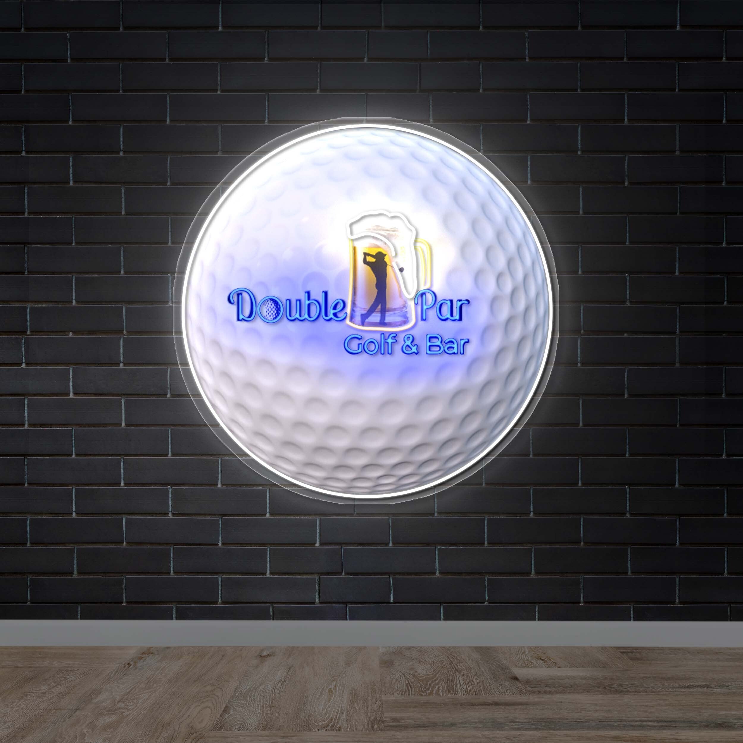 Double Par Golf & Bar | 2nd Version - Premium Neon Artwork