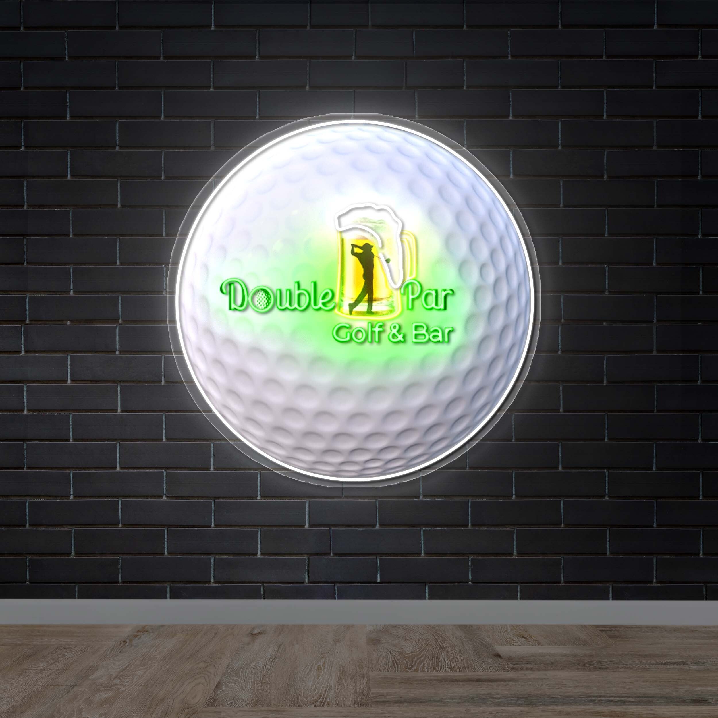 Double Par Golf & Bar | 2nd Version - Premium Neon Artwork