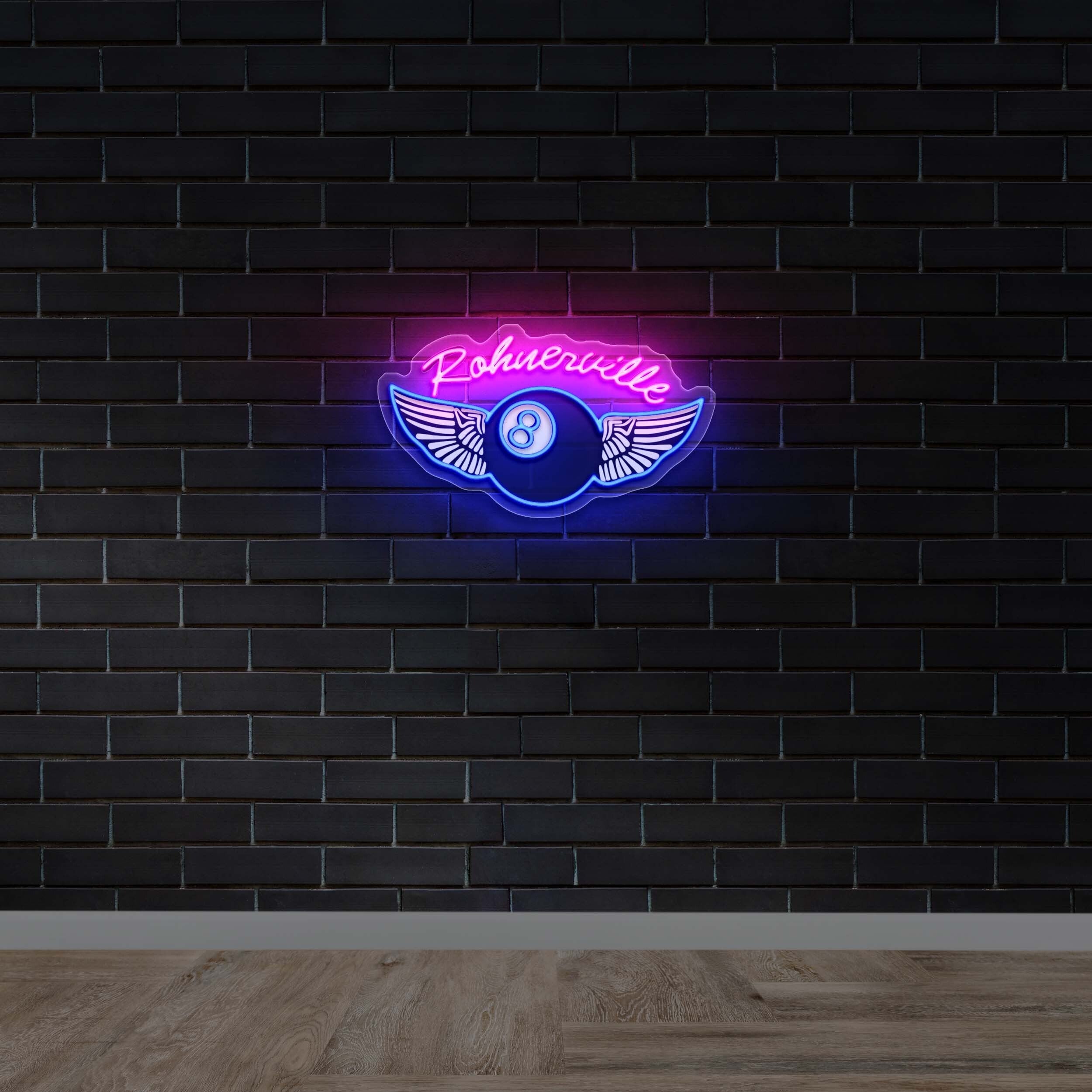 Rohnerville - Premium Neon Artwork