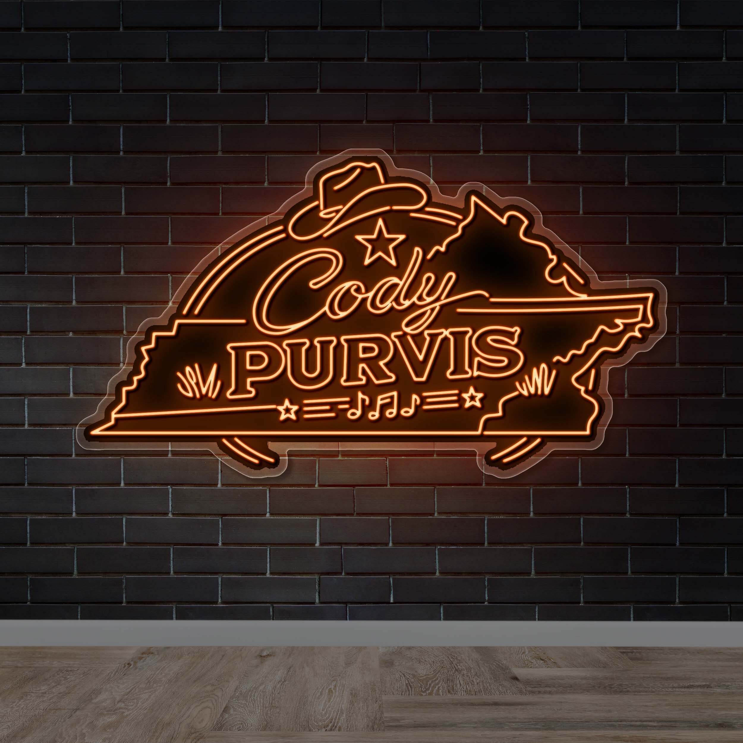 Cody Purvis - Premium Neon Artwork