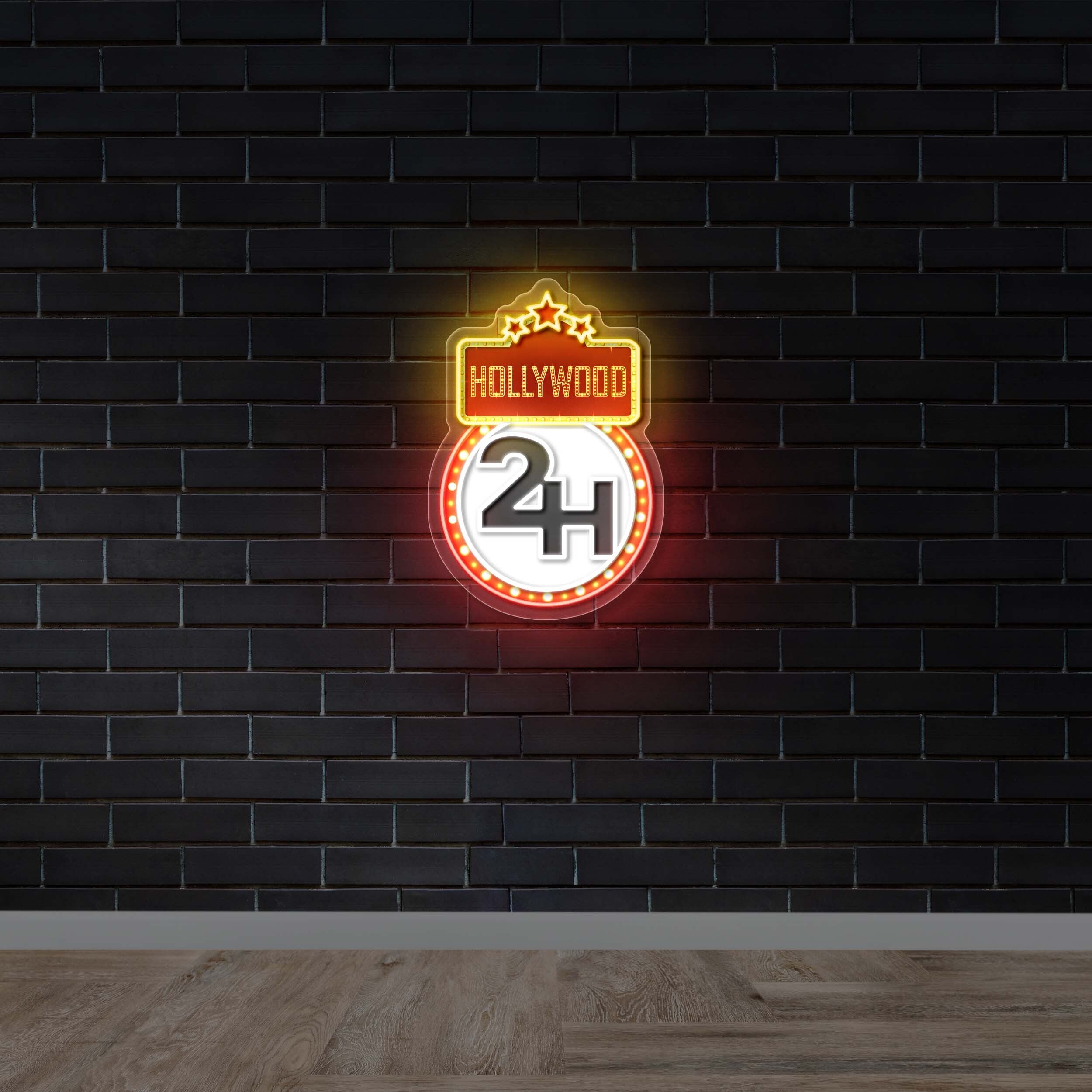 HOLLYWOOD 2H - Premium Neon Artwork