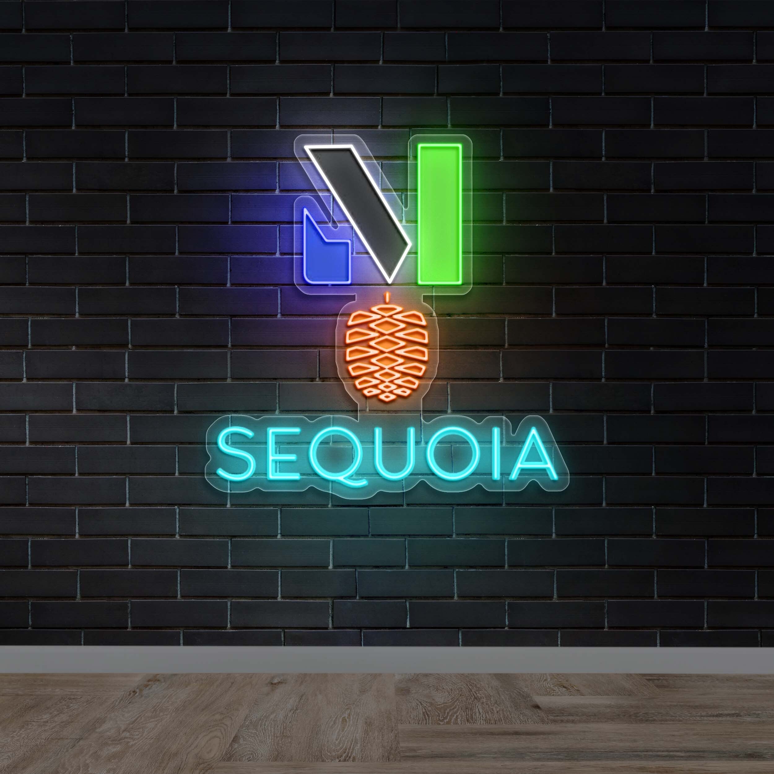 SEQUOIA - Premium Neon Artwork