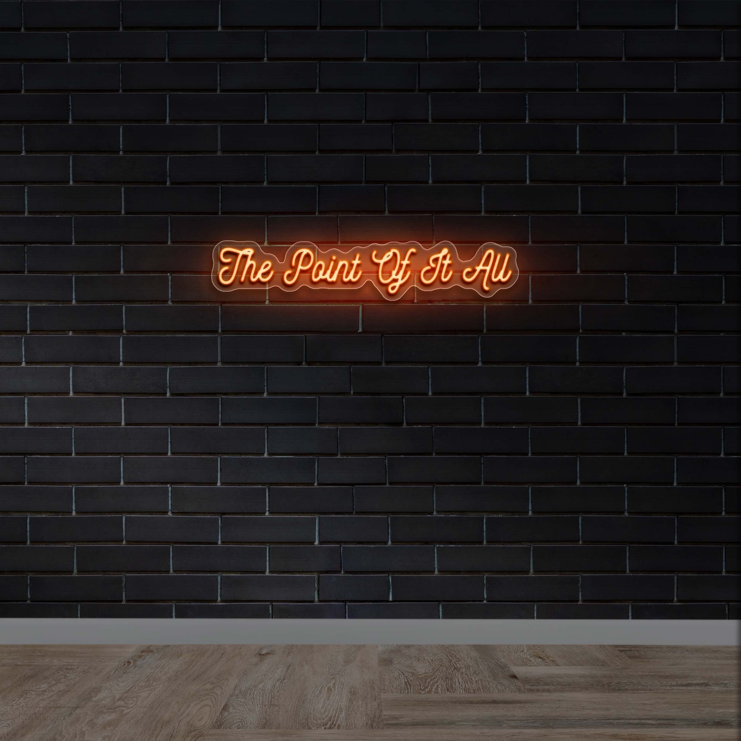 The Point Of It All - Premium Neon Artwork