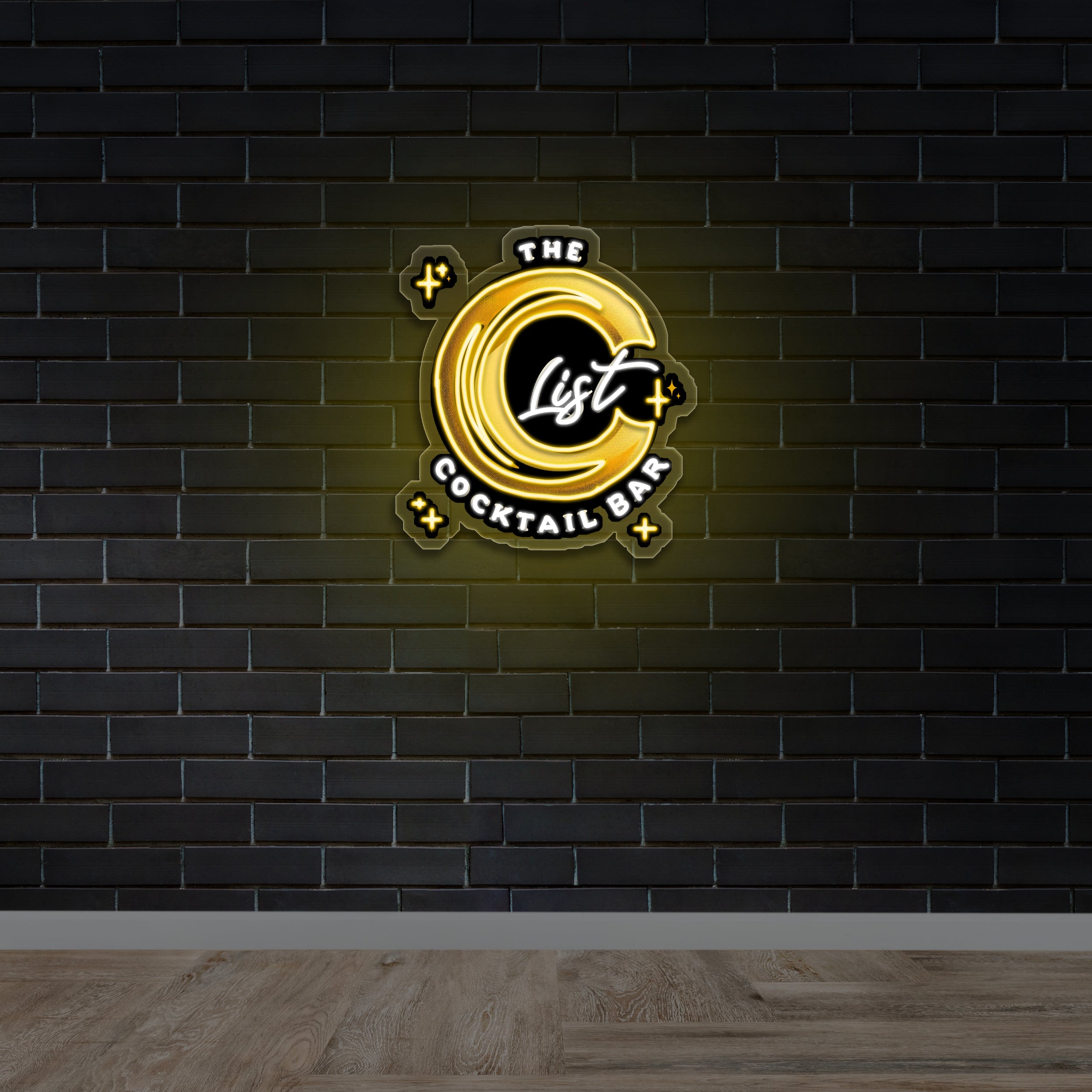 The List Cocktail Bar - Premium Neon Artwork