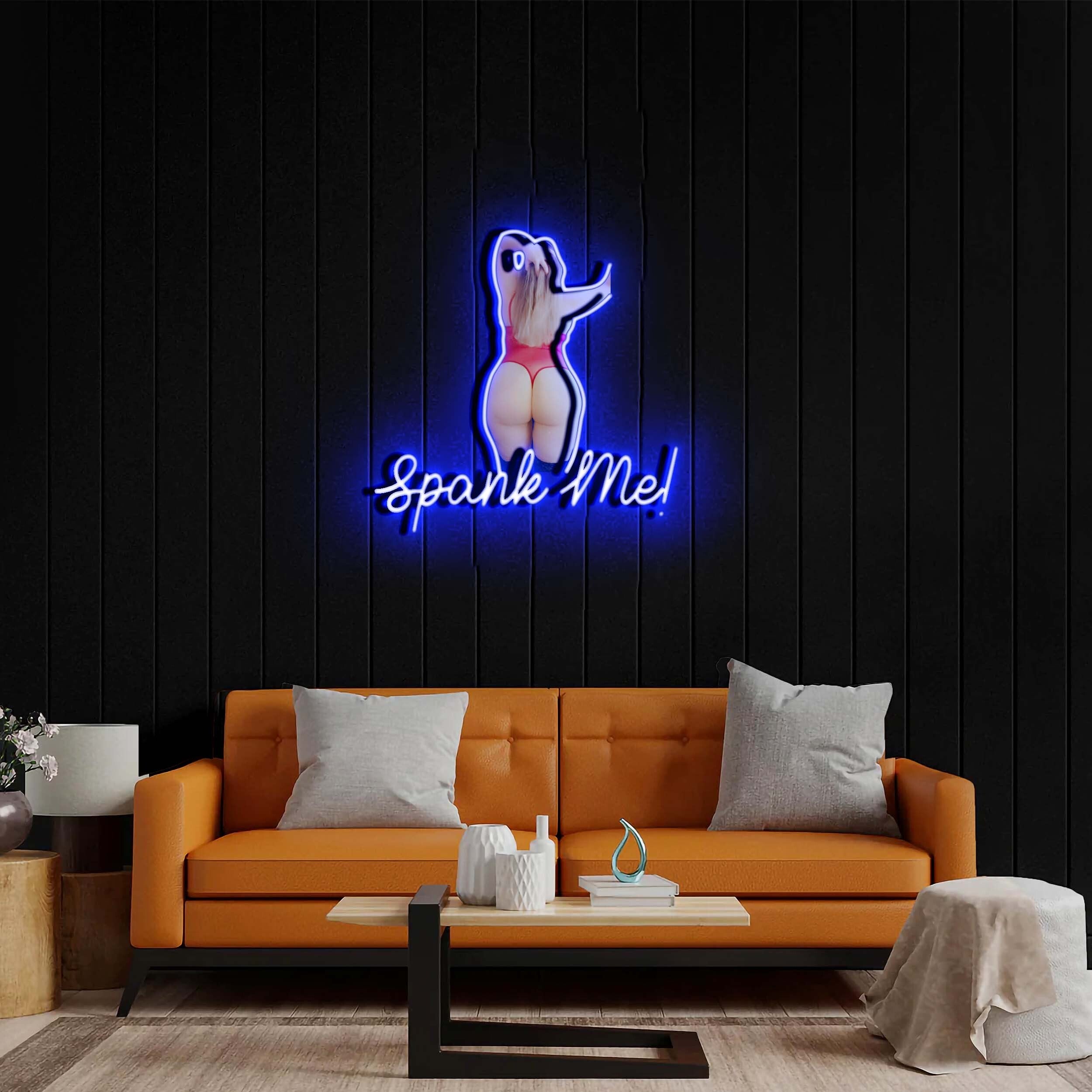 Spank Me - Premium Neon Artwork