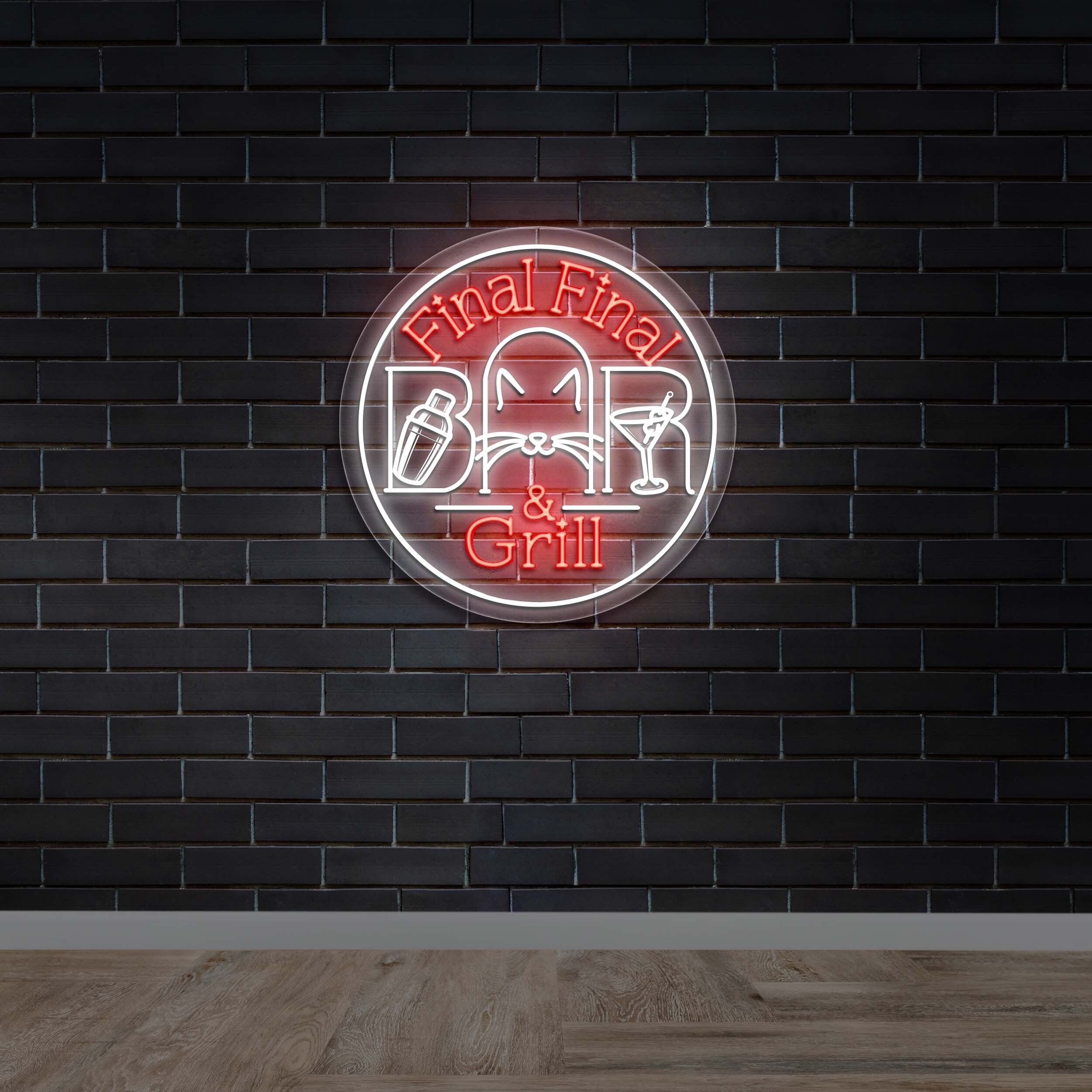 Final Final - Premium Neon Artwork
