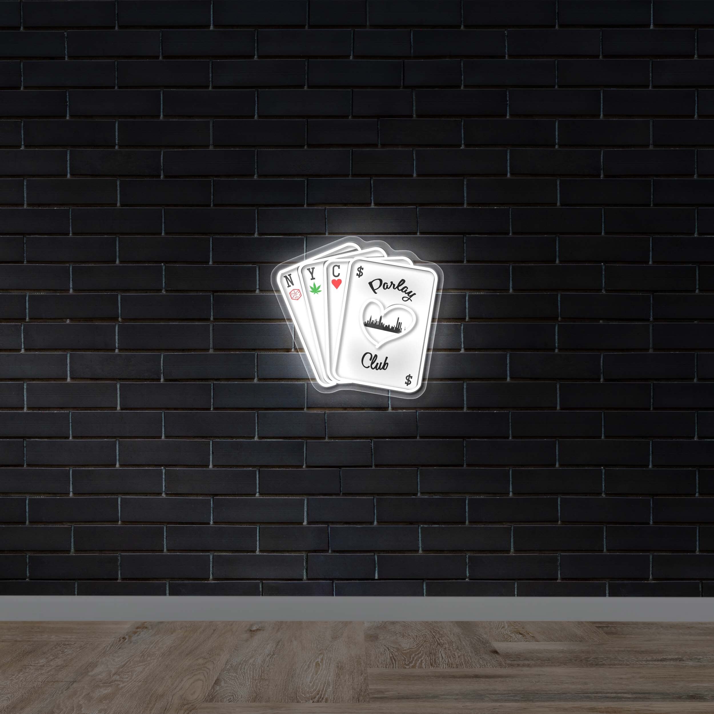Parlay Club - Premium Neon Artwork