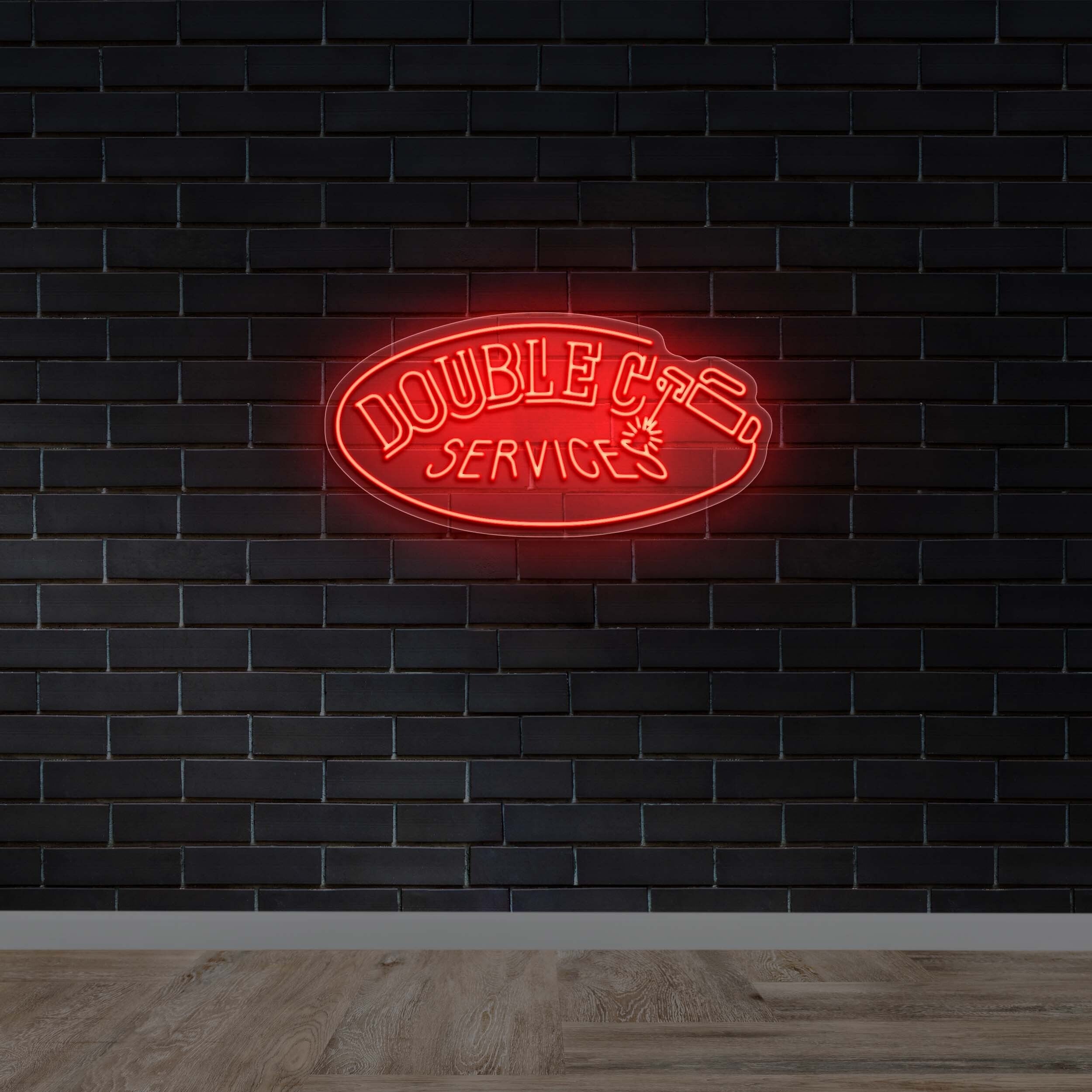 Double C Services - Premium Neon Artwork