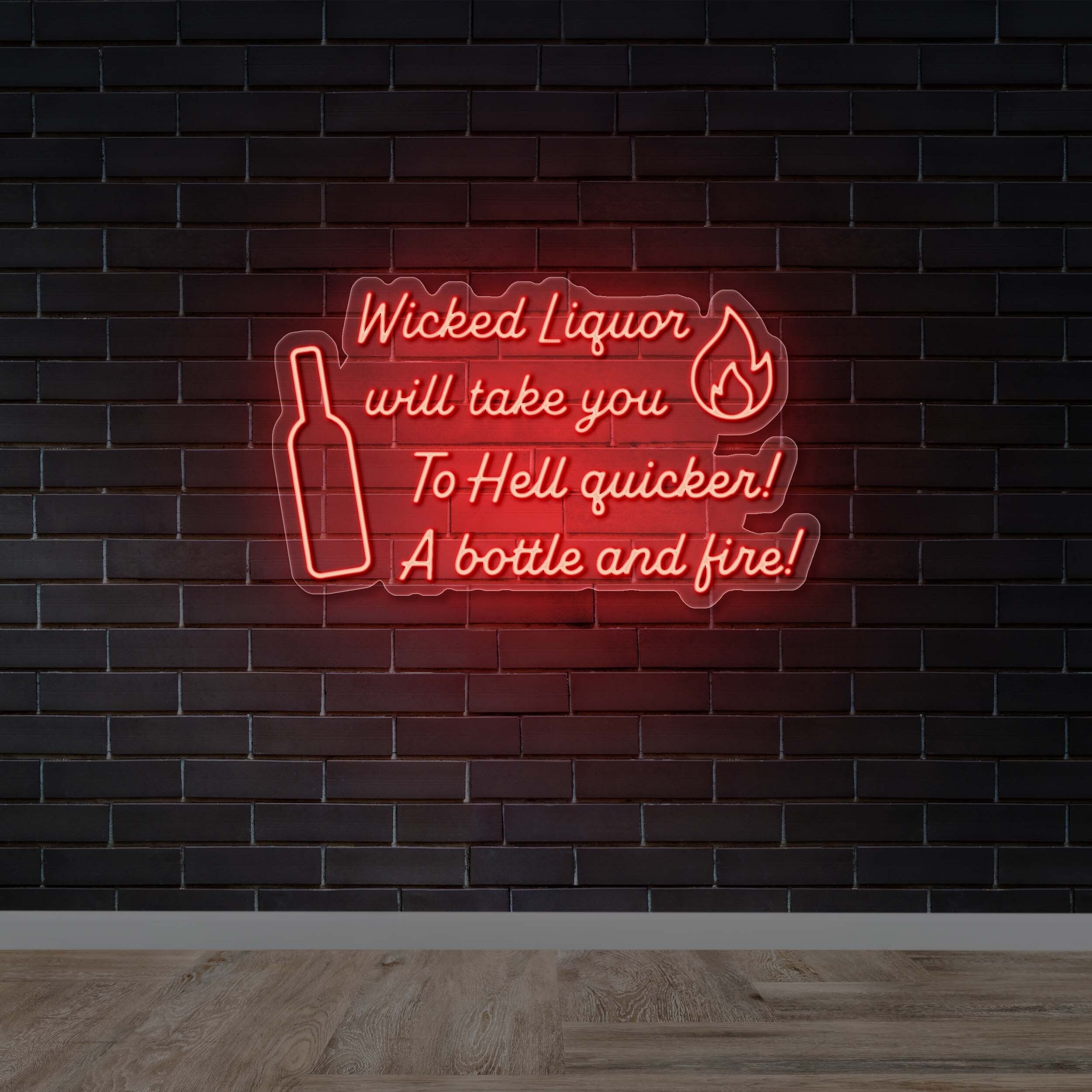 Wicked Liquor | 2nd Version - Premium Neon Artwork
