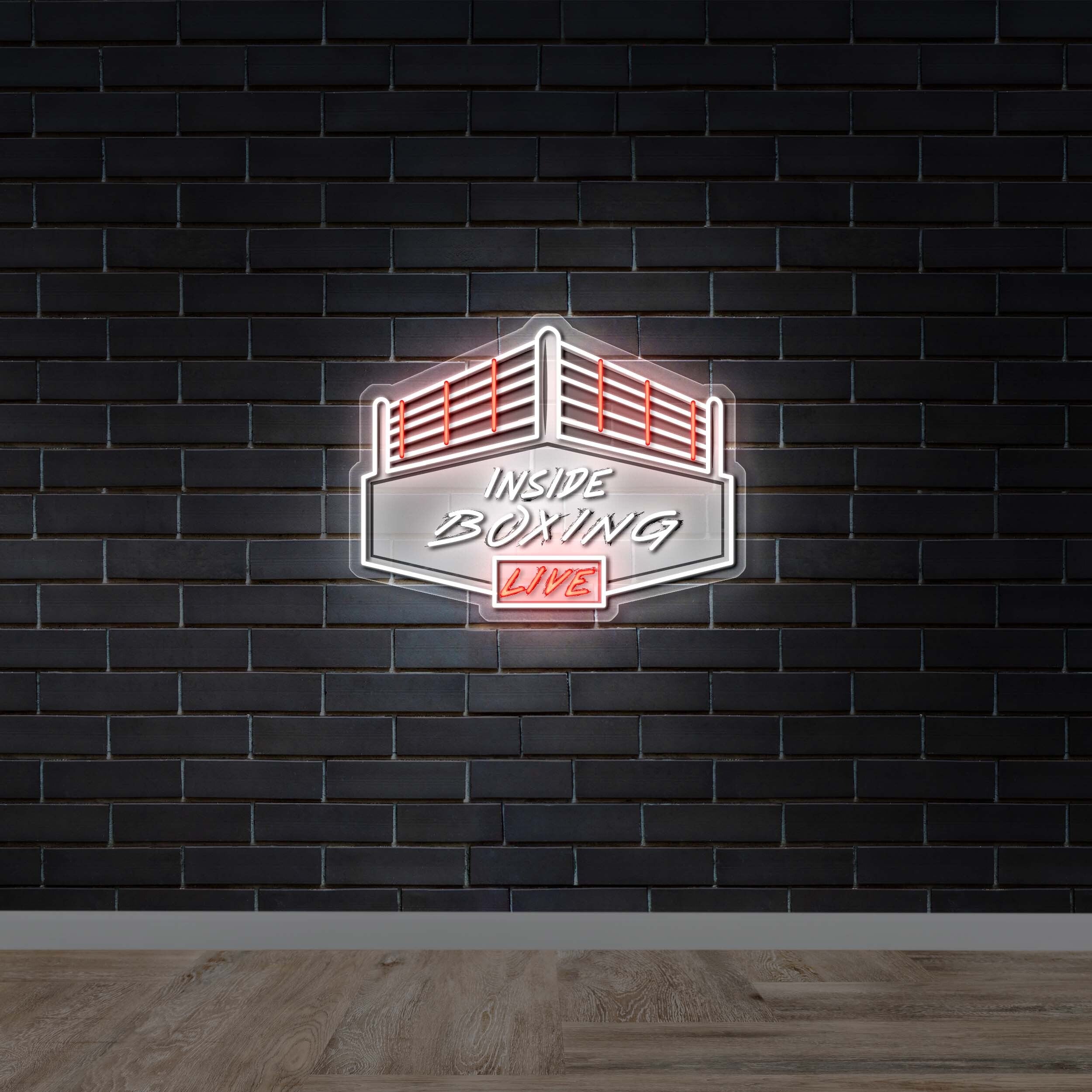Inside Boxing | Danger Zone Font - Premium Neon Artwork