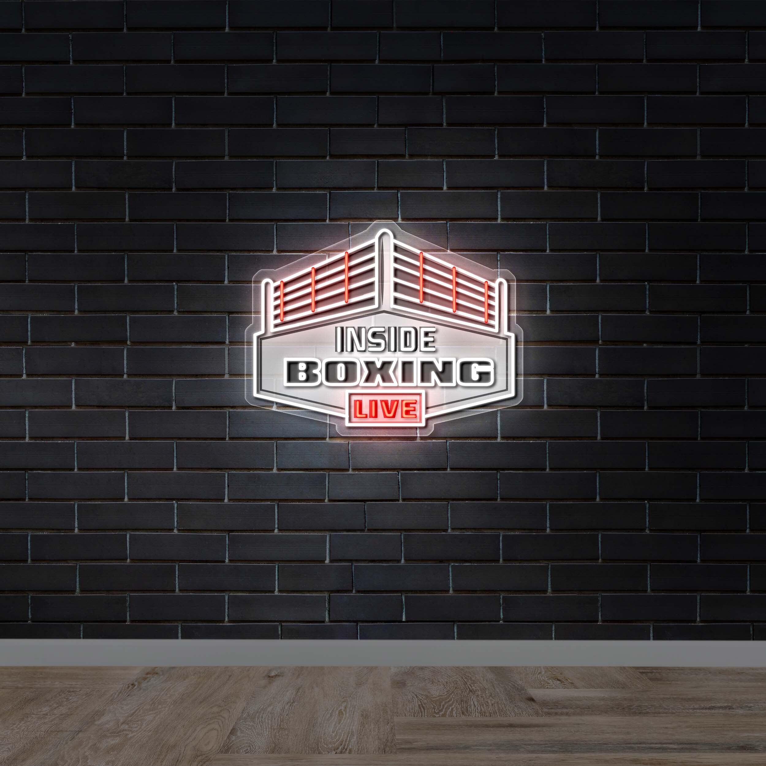Inside Boxing | Magna Lux Font - Premium Neon Artwork