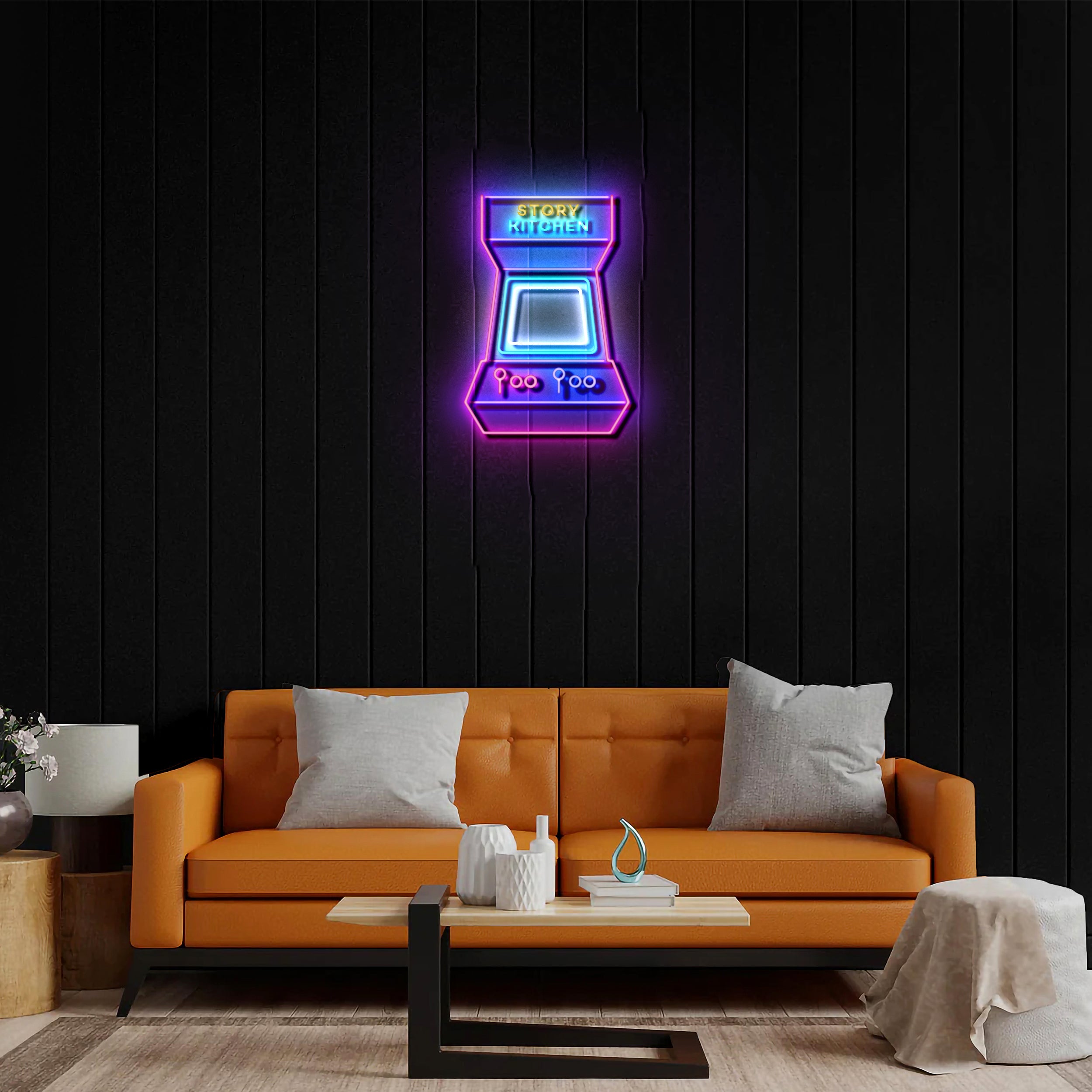 Story Kitchen - Premium Neon Artwork