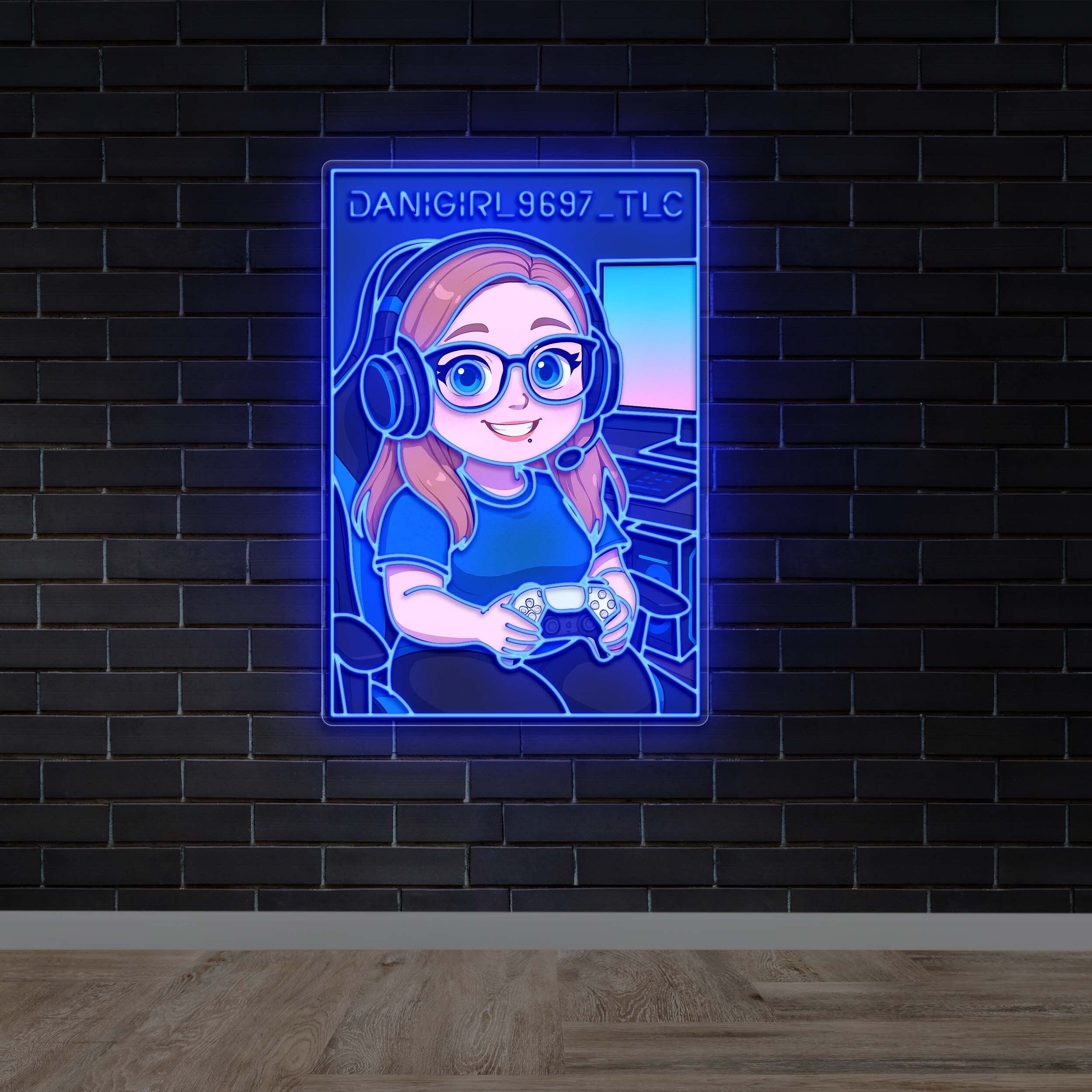 DANIGIRL_9697 - Premium Neon Artwork