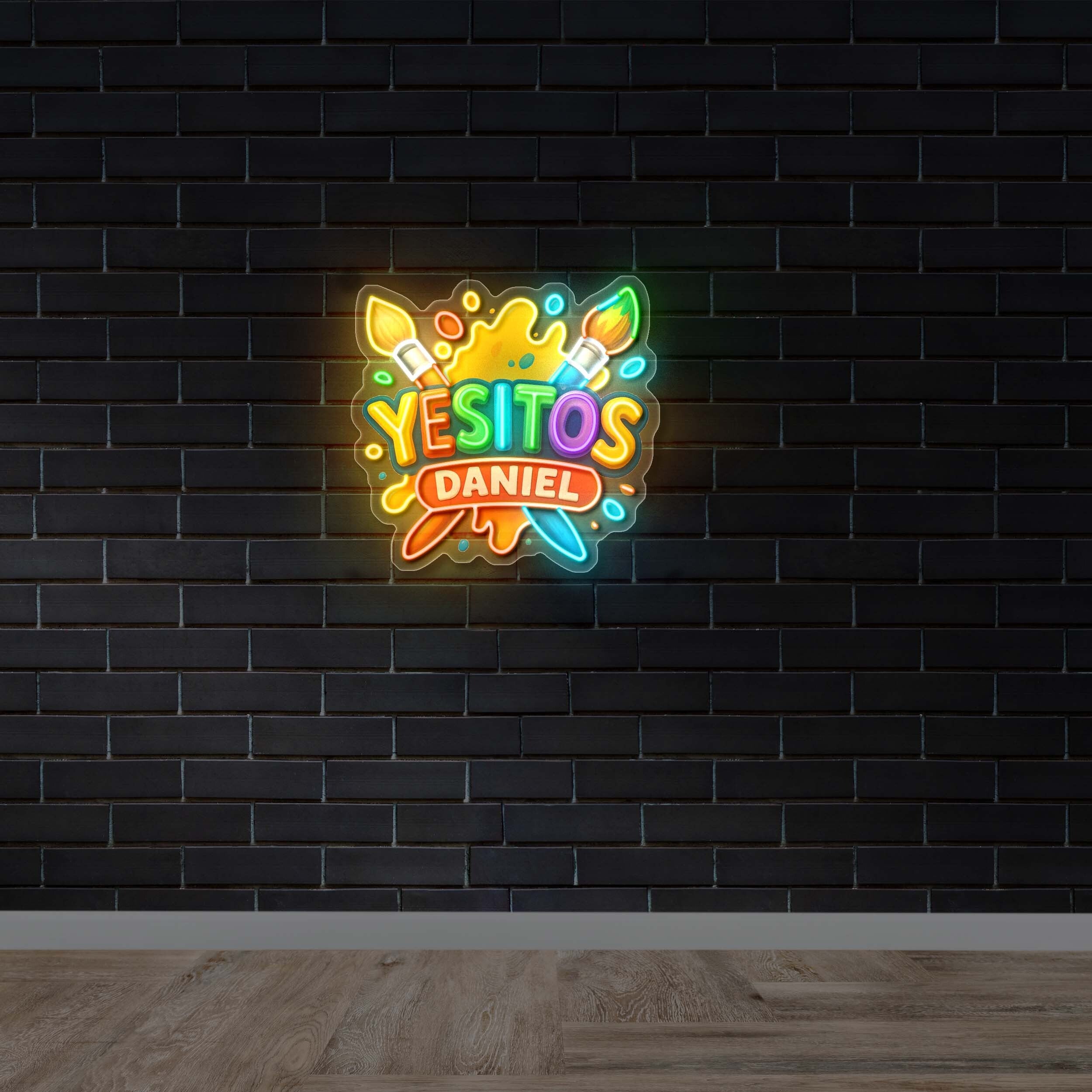 Yesitos Daniel - Premium Neon Artwork