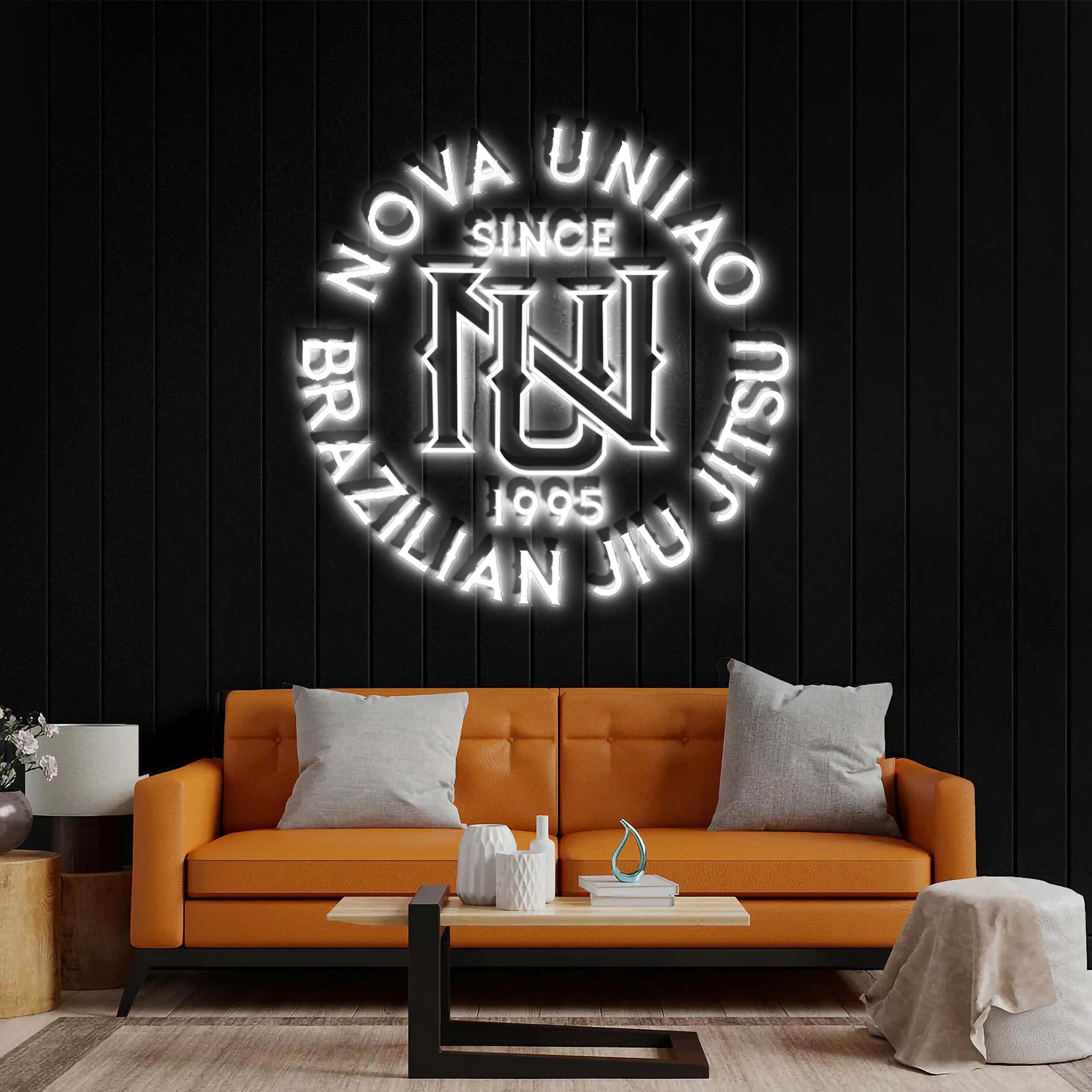 NOVA UNIÃO - Premium Neon Artwork