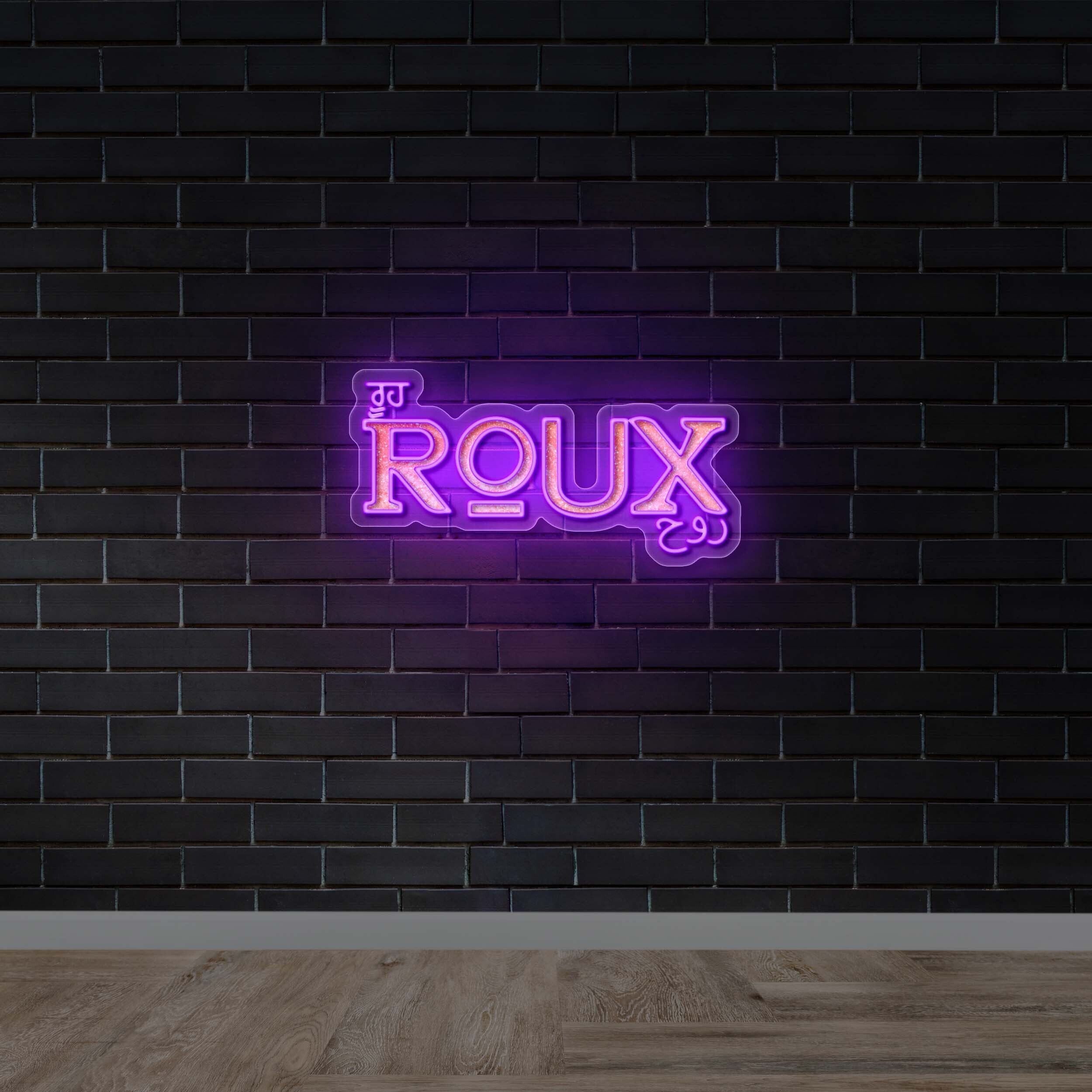 ROUX - Premium Neon Artwork
